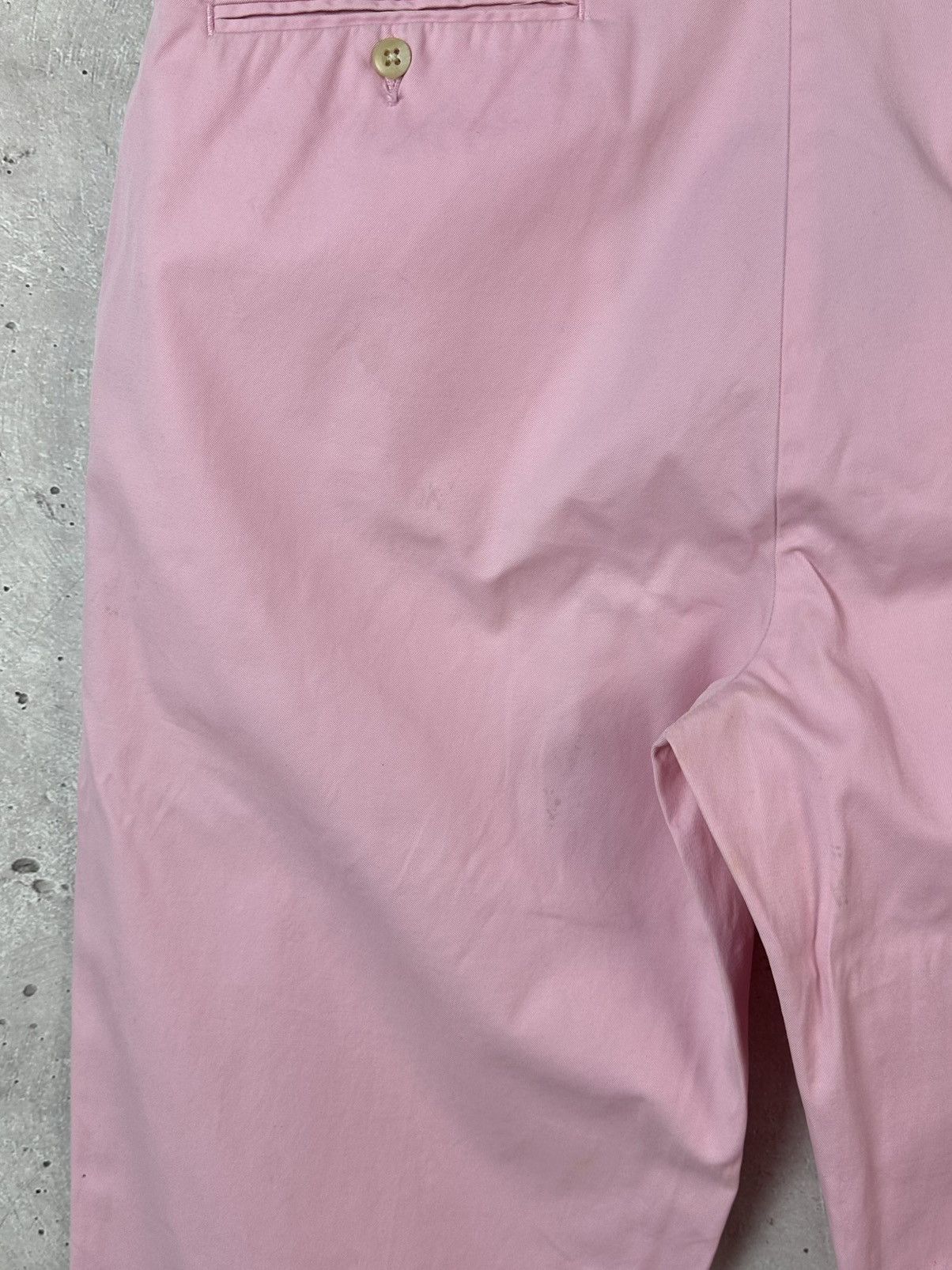 Polo Ralph Lauren Vintage Polo Ralph Lauren Pink Men’s Trousers Pants Size US 34 / EU 50 - 12 Thumbnail