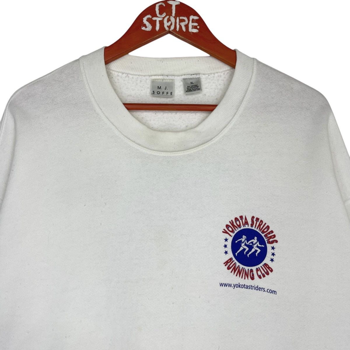 Soffe × Vintage Y2K Frosbite Marathon Anniversary Sweatshirt Size L/XL Size US L / EU 52-54 / 3 - 3 Thumbnail