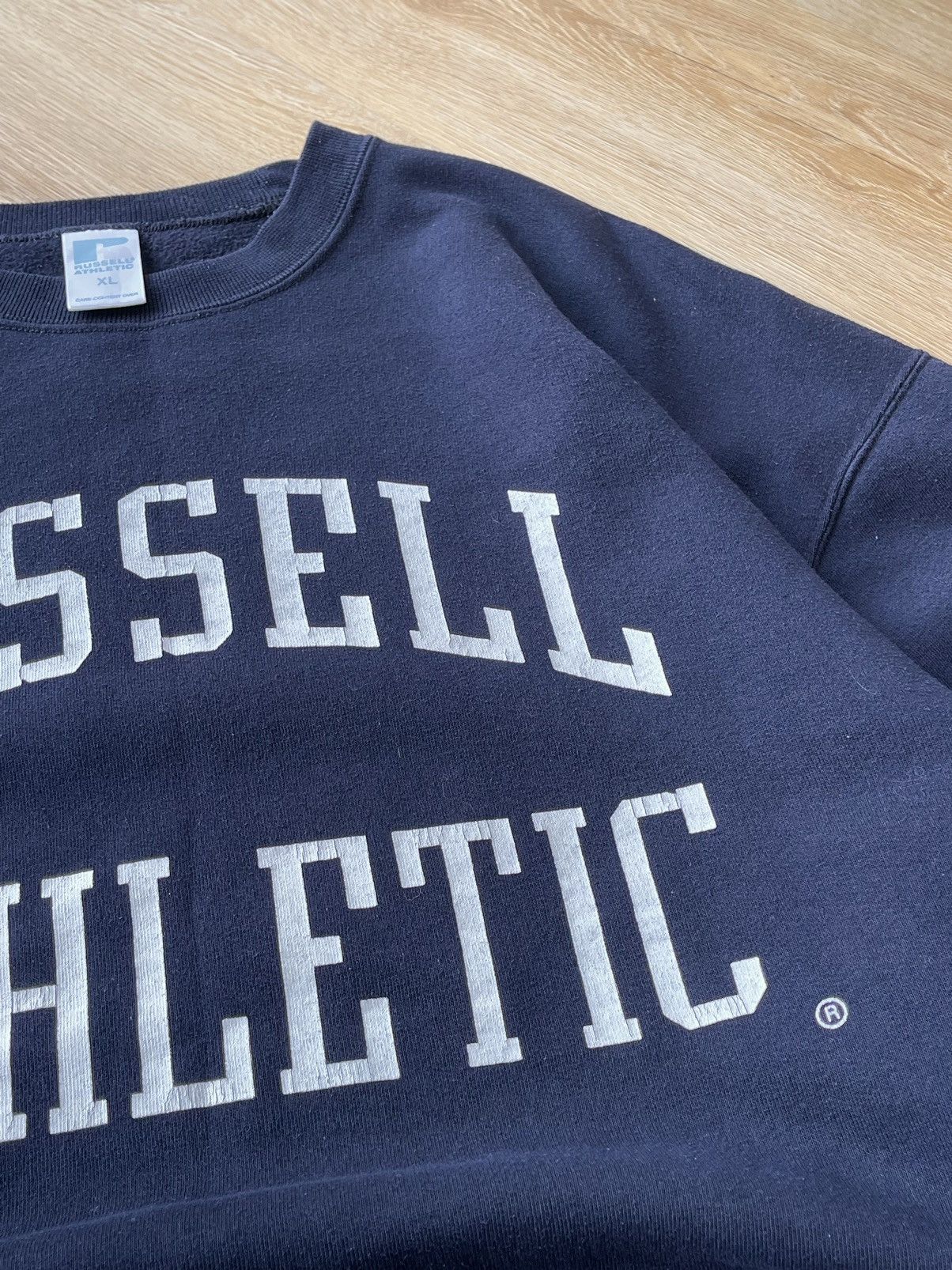 Russell Athletic 90s Vintage Russel Athletic Logo Crewneck Sweatshirt Size US XL / EU 56 / 4 - 5 Thumbnail