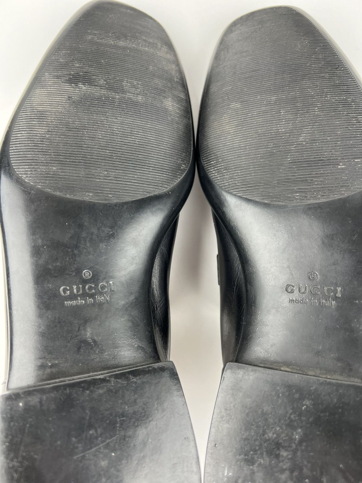 Gucci GUCCI Loafers Leather Slip Ons Shoes Web Stripe Black Men’s Size US 9 / EU 42 - 20 Thumbnail