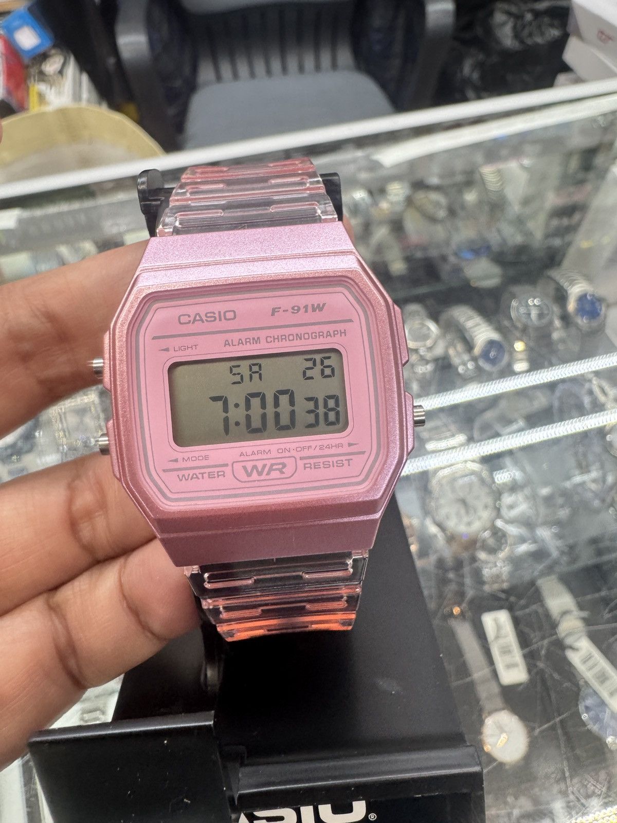 Casio Casio Pink Watch Size ONE SIZE - 6 Thumbnail