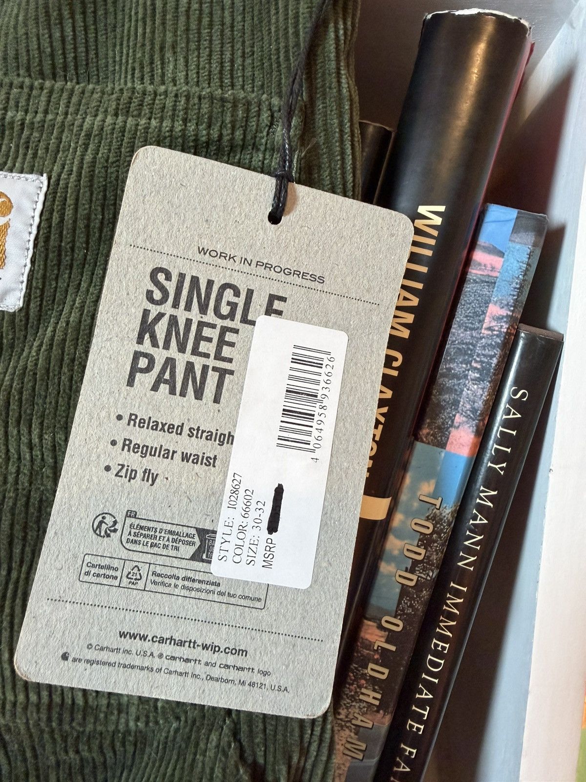Carhartt Wip carhartt work in progress corduroy single knee pant Size US 30 / EU 46 - 6 Thumbnail