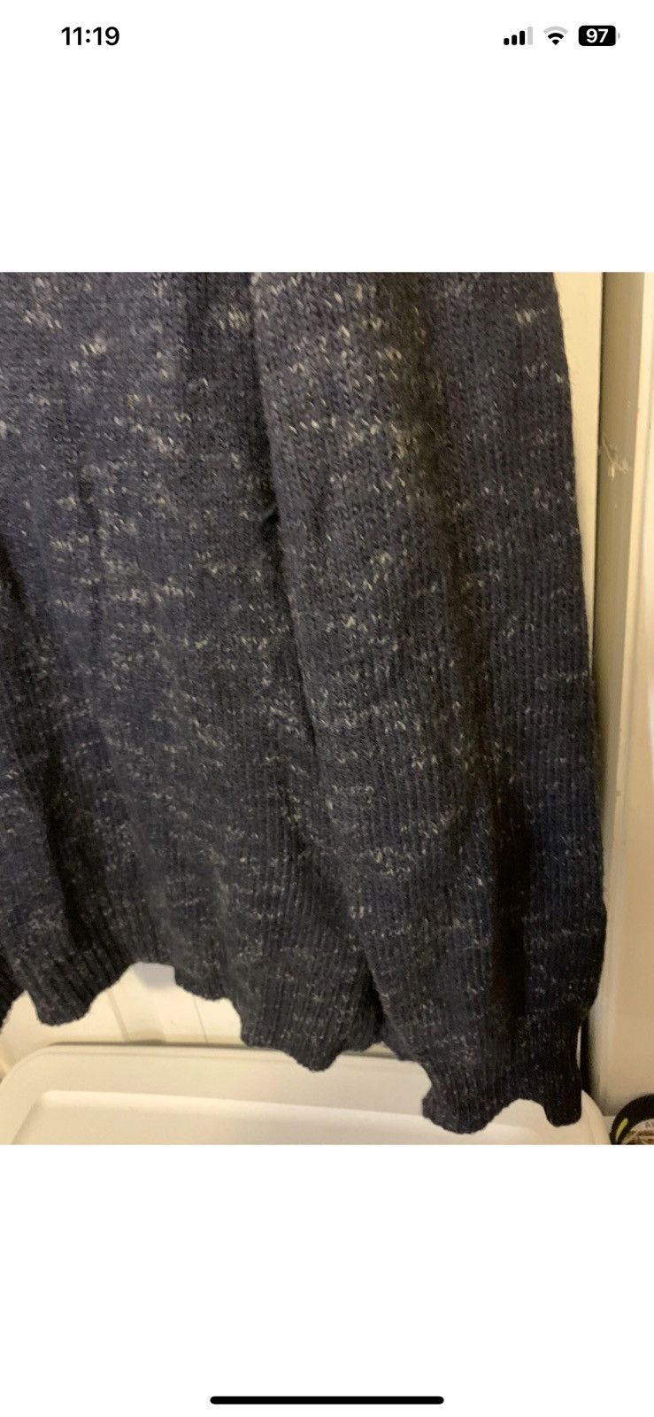 Paolo Mondo Paolo Mondo Mens Sz L Wool Blend sweater Blue Made In Italy Size US L / EU 52-54 / 3 - 5 Thumbnail