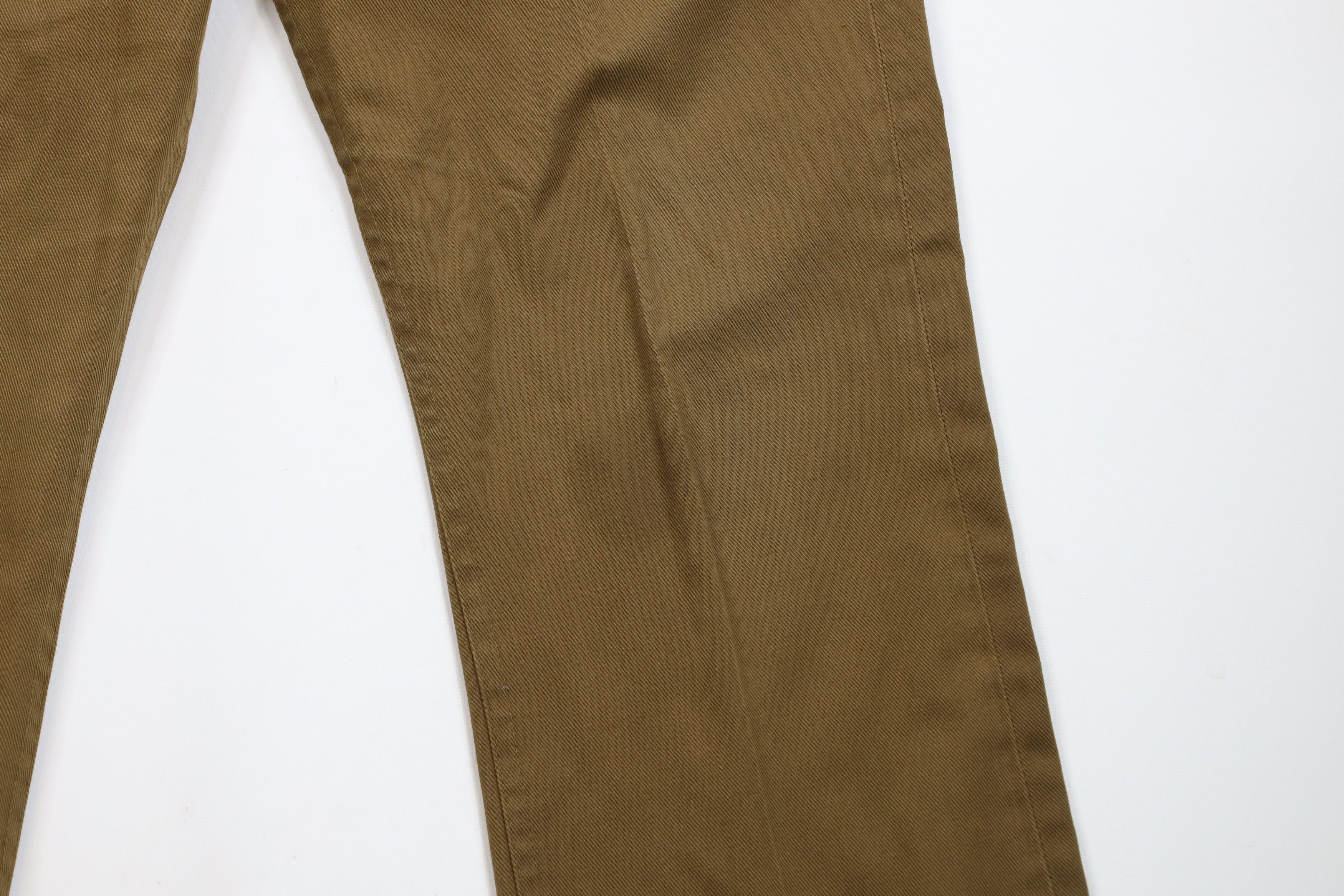 Lee × Vintage Vintage 70s Lee Faded Flared Wide Leg Denim Jeans Brown USA Size US 34 / EU 50 - 5 Thumbnail