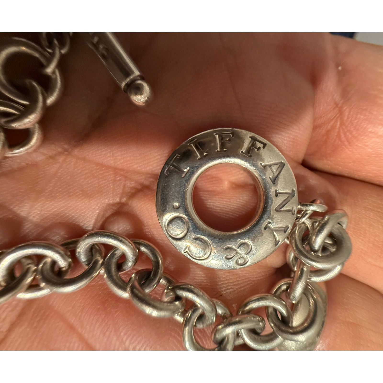 Tiffany & Co. VTG Tiffany & Co Sterling 925 Bracelet 6.75” 25g COA Size ONE SIZE - 11 Thumbnail