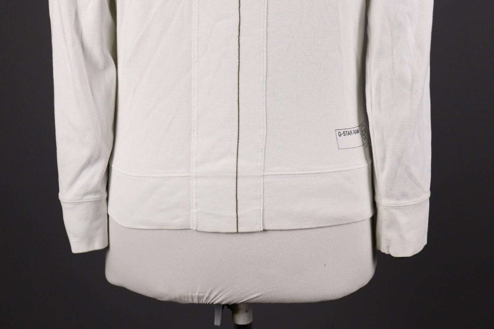 G-Star G-Star 3301 White Big Logo Full Zip Sweater Size M Size M / US 6-8 / IT 42-44 - 11 Thumbnail