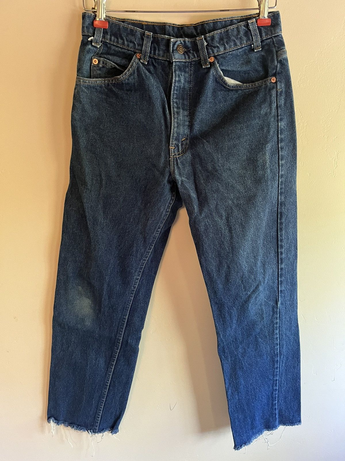 Levi's Vintage Cropped Levi’s Orange Tab 505 32x28 Size US 32 / EU 48 - 2 Thumbnail