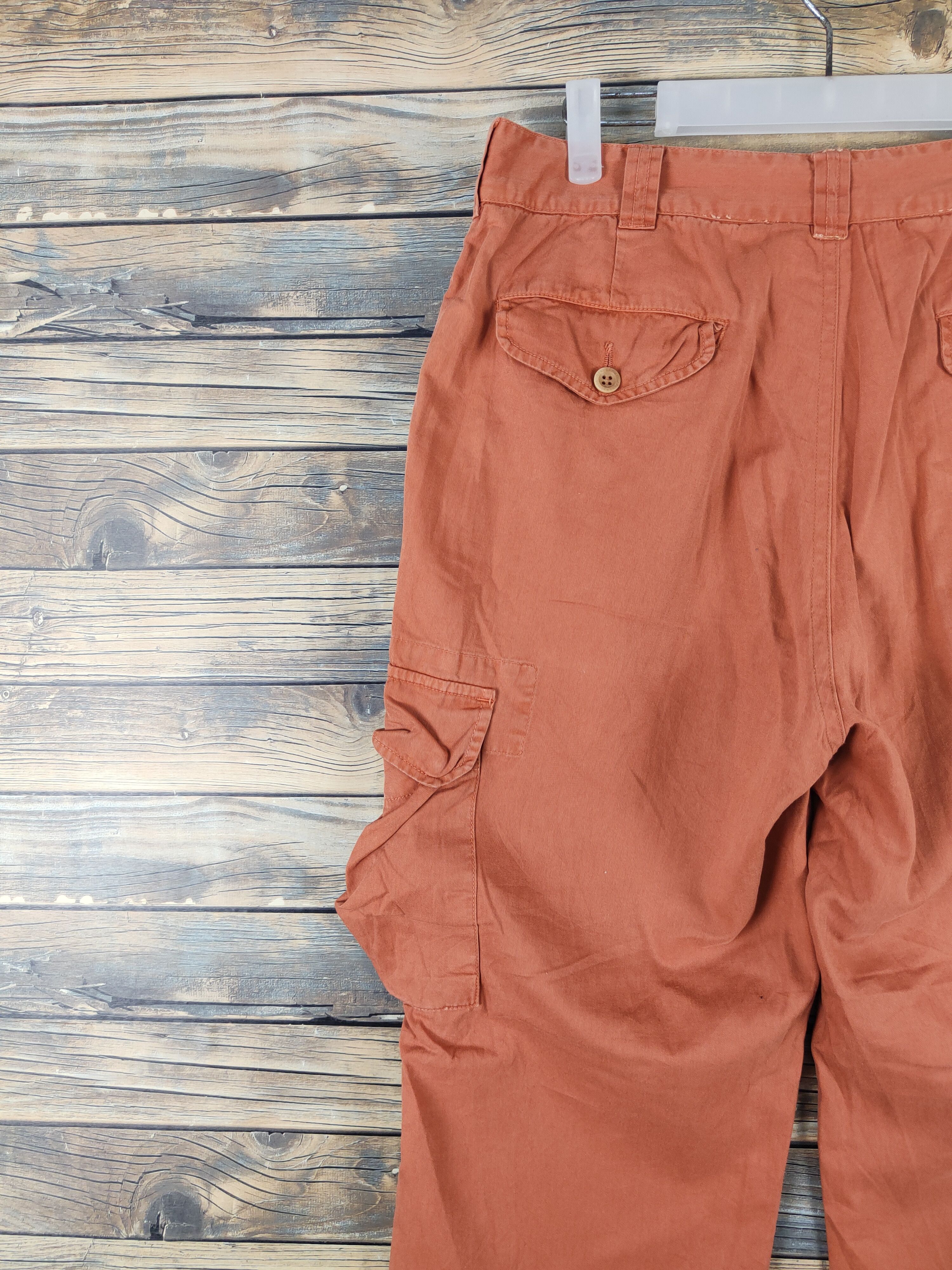 Brooksfield Brooksfield Orange Multipocket Tactical Cargo Pants #W1703 Size US 32 / EU 48 - 8 Thumbnail