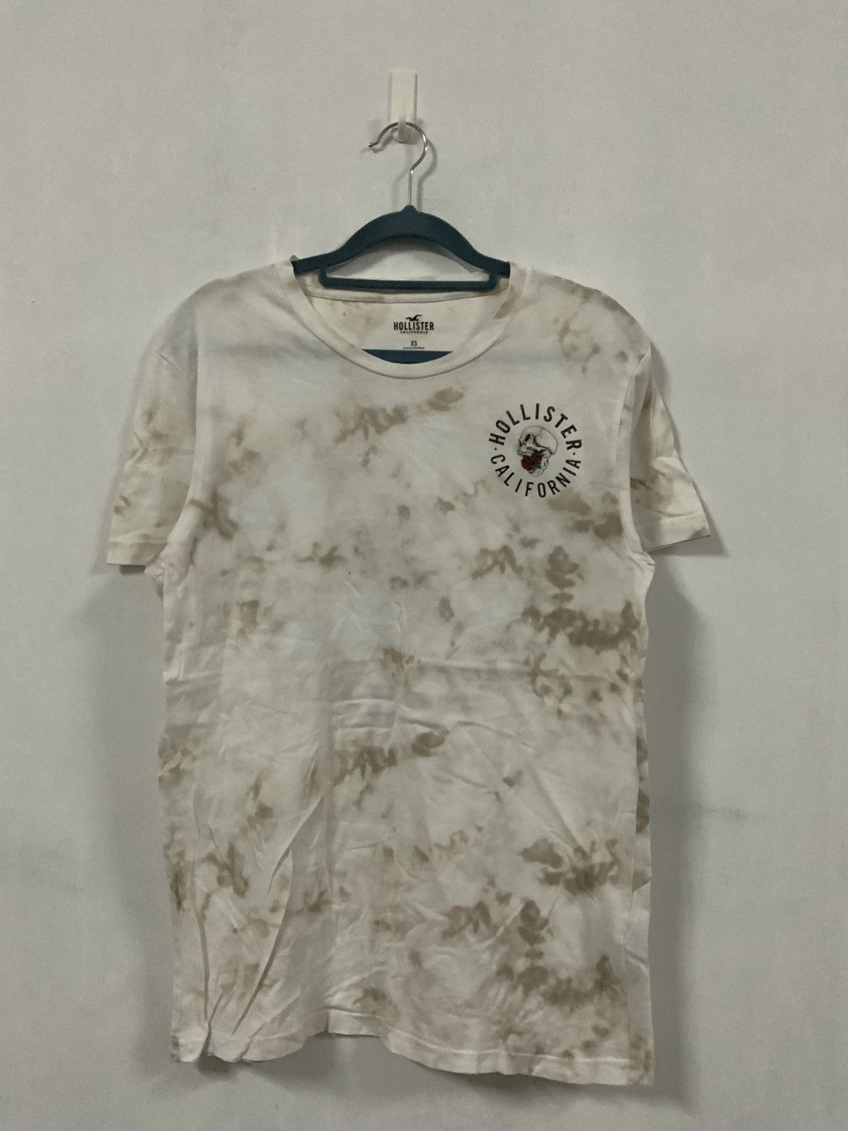 Hollister Hollister Skull Big Logo Tie Dye Streetwear Tee Size US S / EU 44-46 / 1 - 2 Thumbnail