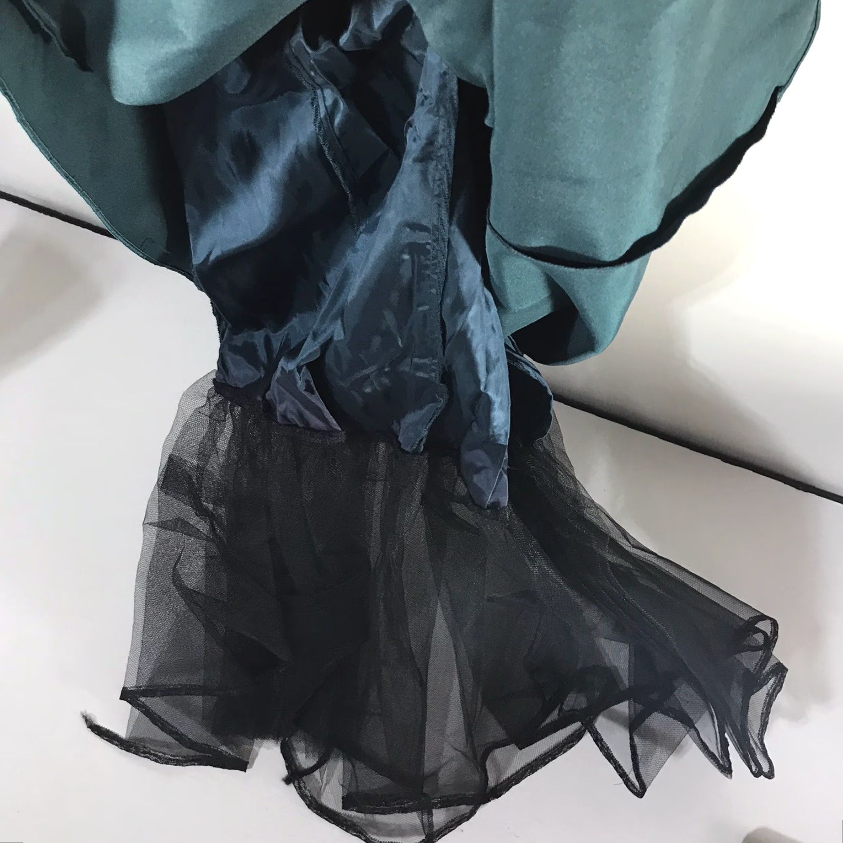 Michelangelo Green Satin A-Line Formal Dress Women\'s Size 10 USA -  krearack.com