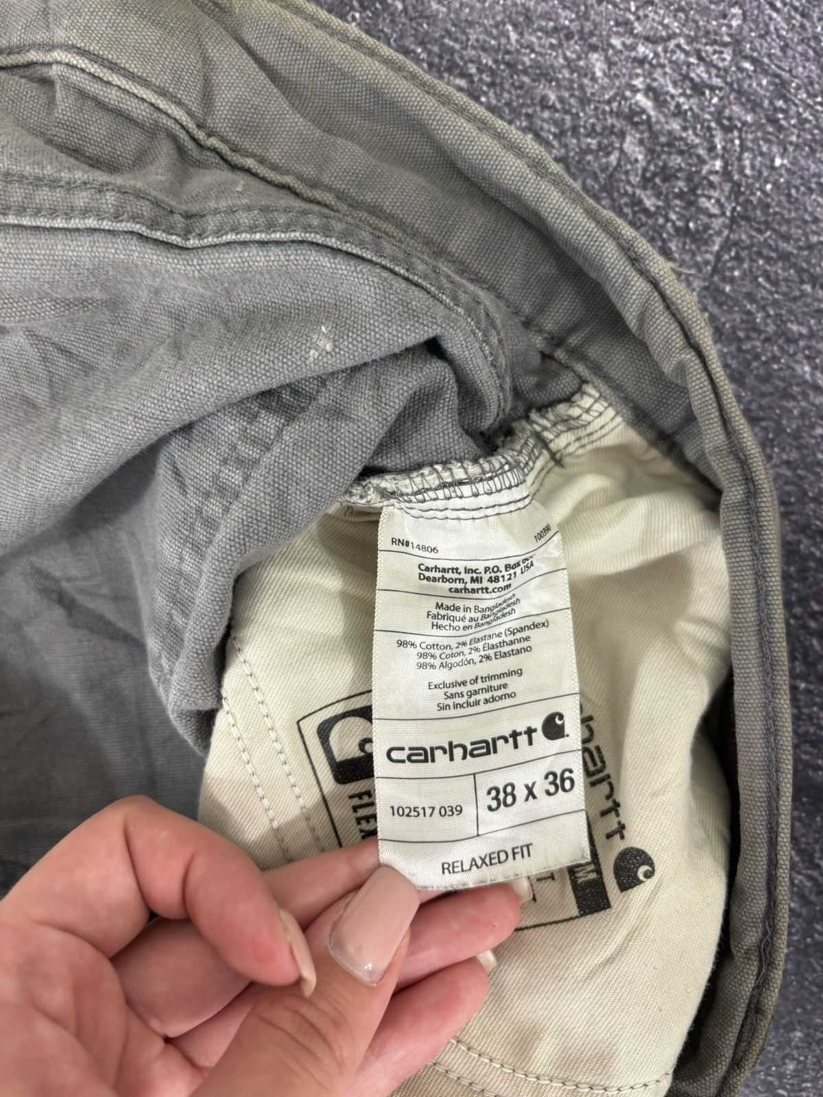 Carhartt Vintage Carhartt Y2K Distressed USA Work Hype Pants Jeans Size US 38 / EU 54 - 18 Thumbnail