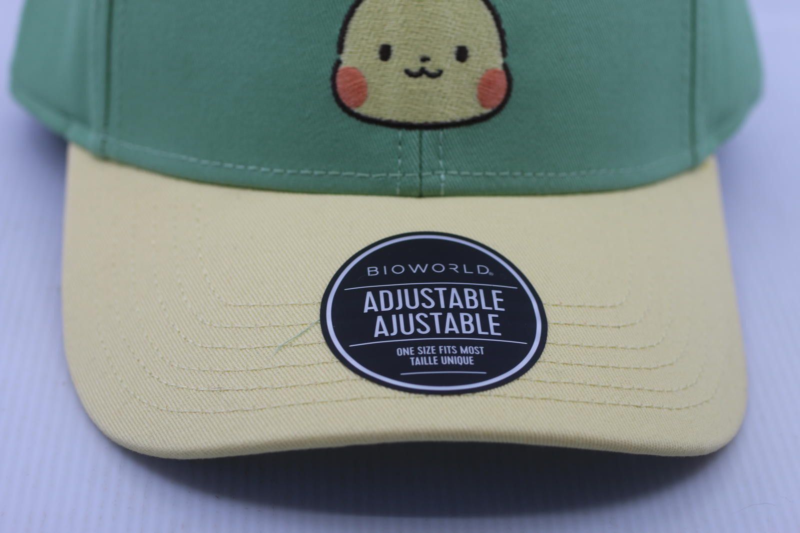 Other Pokémon Pikachu Electric Type Green Adjustable Hat BioWorld Size ONE SIZE - 2 Thumbnail