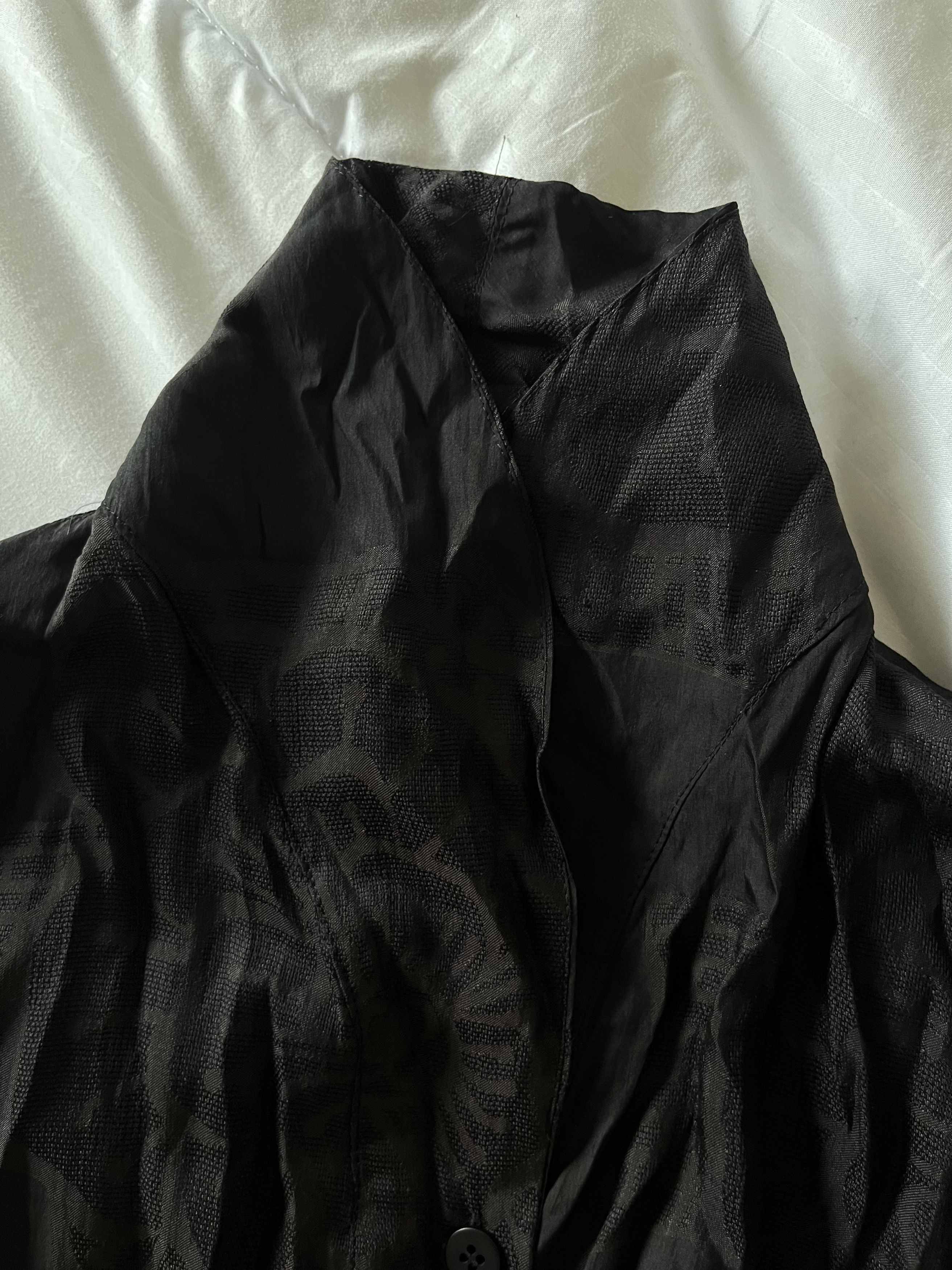 Issey Miyake Issey Miyake pleats please black dress with brown patterns Size ONE SIZE - 3 Thumbnail