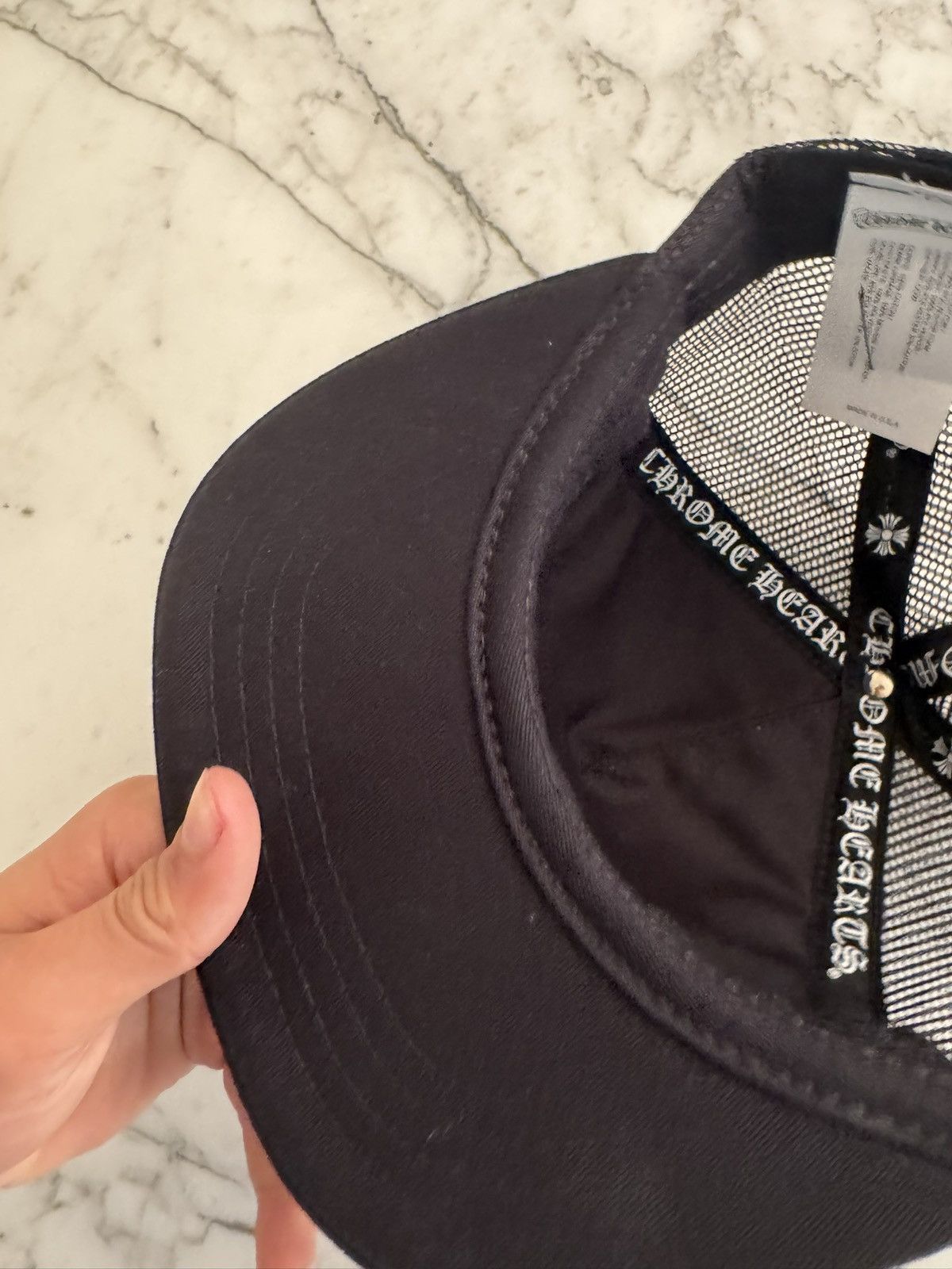 Chrome Hearts Chrome hearts cap triple cross military Size ONE SIZE - 5 Thumbnail