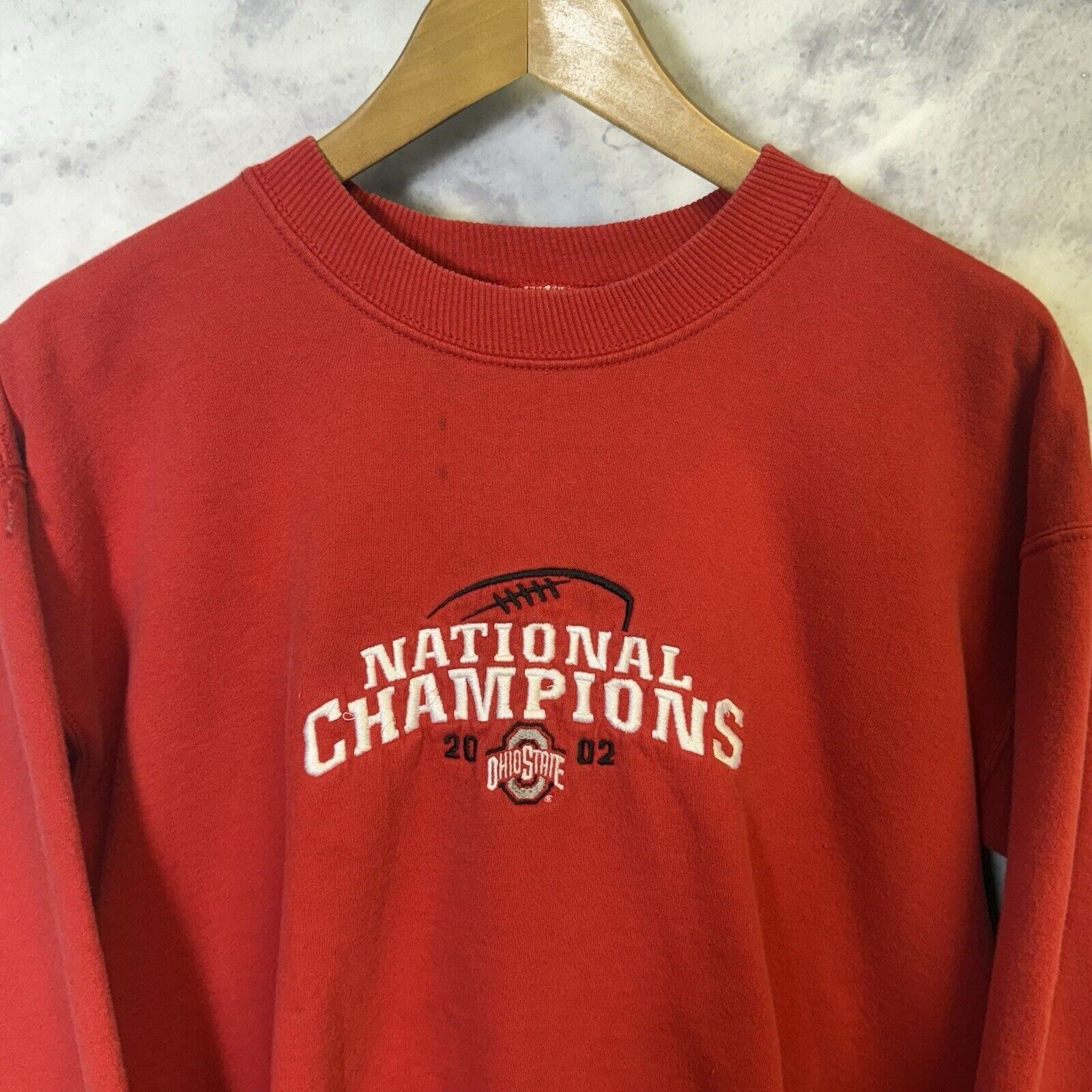 Vintage Vintage Ohio State University Champions Sweatshirt Mens M Size US M / EU 48-50 / 2 - 3 Thumbnail