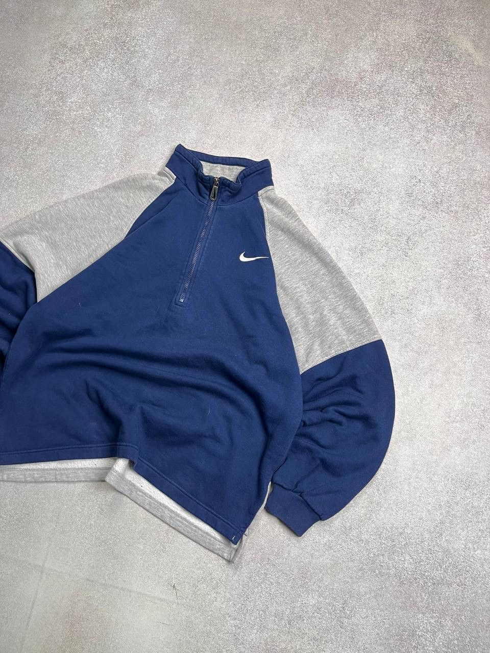Other Vintage Nike Big Swoosh Quarter Zip Sweatshirt Y2K M Size US M / EU 48-50 / 2 - 3 Thumbnail