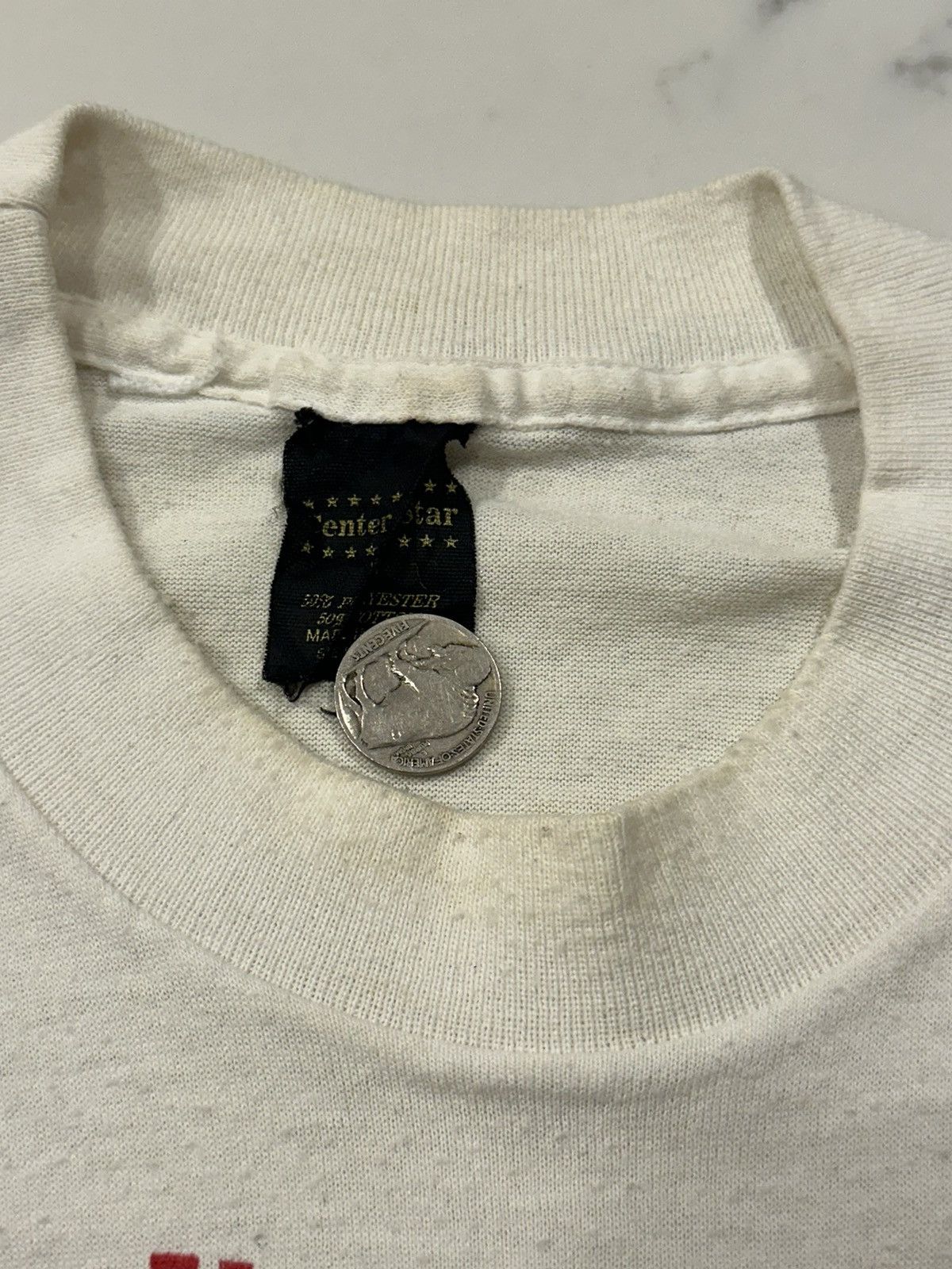 Vintage Vintage 1980s Vietnam Veterans Memorial T-Shirt Size Small Size US S / EU 44-46 / 1 - 3 Thumbnail