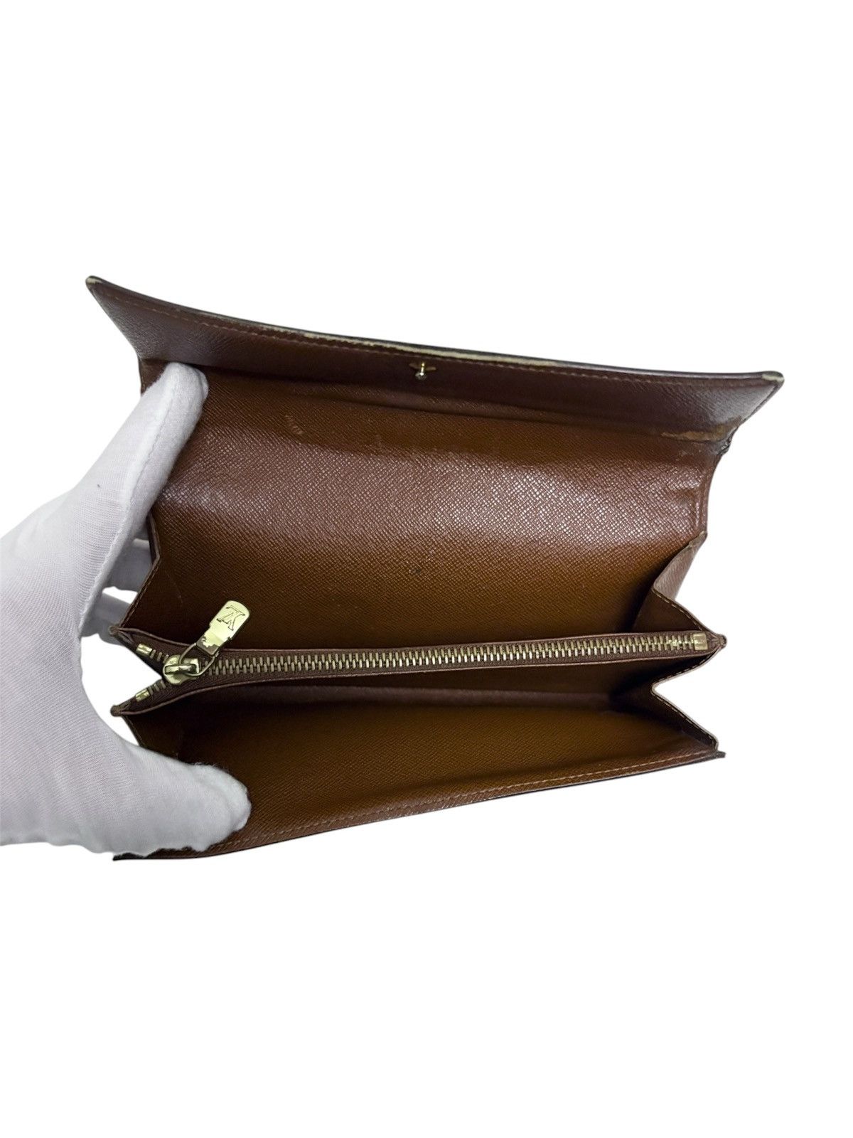 Louis Vuitton Louis Vuitton Monogram Sarah Long Wallet with Dust Bag Size ONE SIZE - 6 Thumbnail