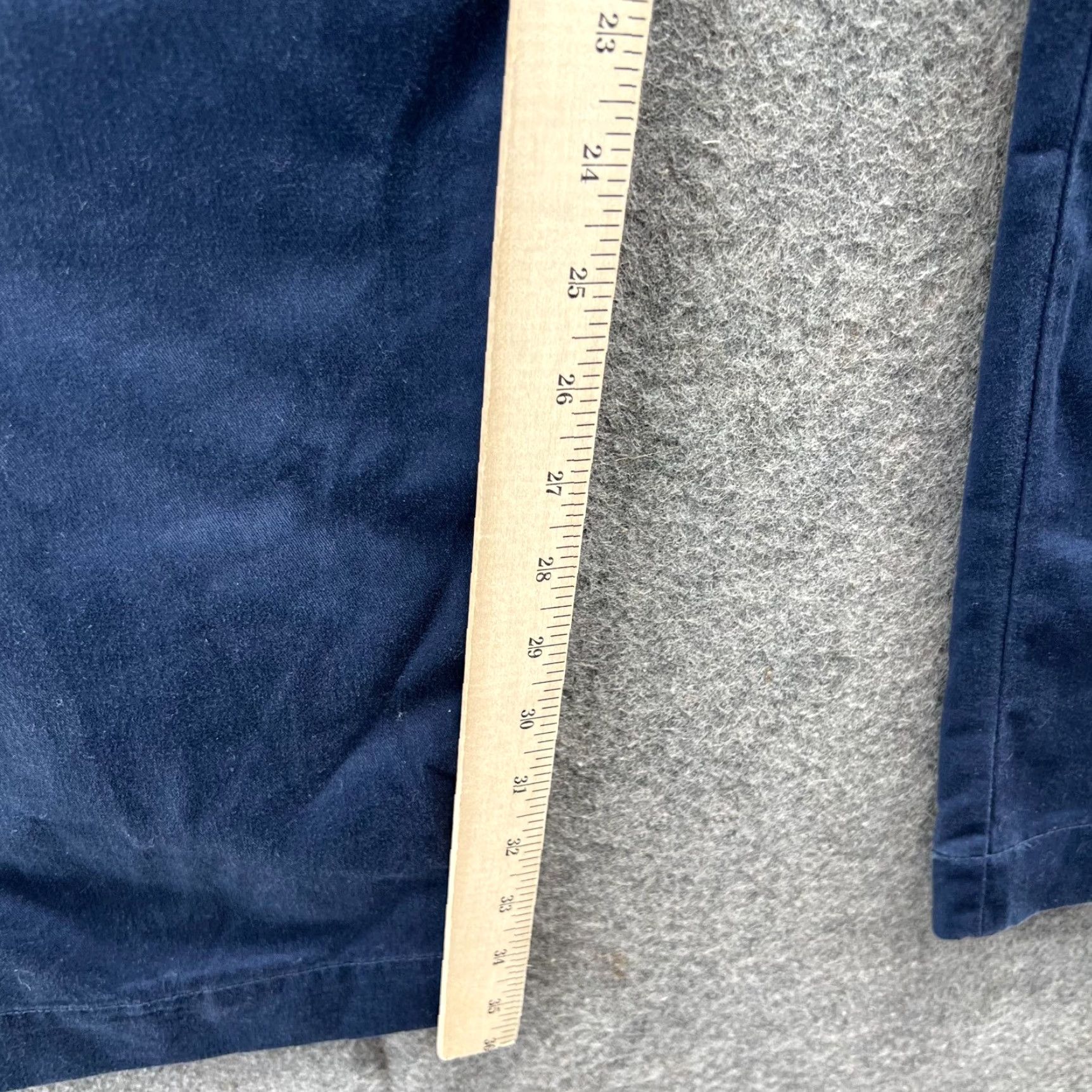 Polo Ralph Lauren Polo Ralph Lauren Chino Pants Mens 38x34 Blue Navy Slim Flat Front Stretch Dress Pants Regular Size 38 Mens Size US M / EU 48-50 / 2 - 7 Thumbnail