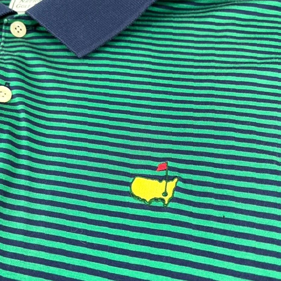 Augusta Sportswear VINTAGE Augusta National MASTERS Polo Mens Large Green Blue Embroidered Shirt Polo, Logo, Classic Sports, Golf Mens Size US L / EU 52-54 / 3 - 2 Thumbnail