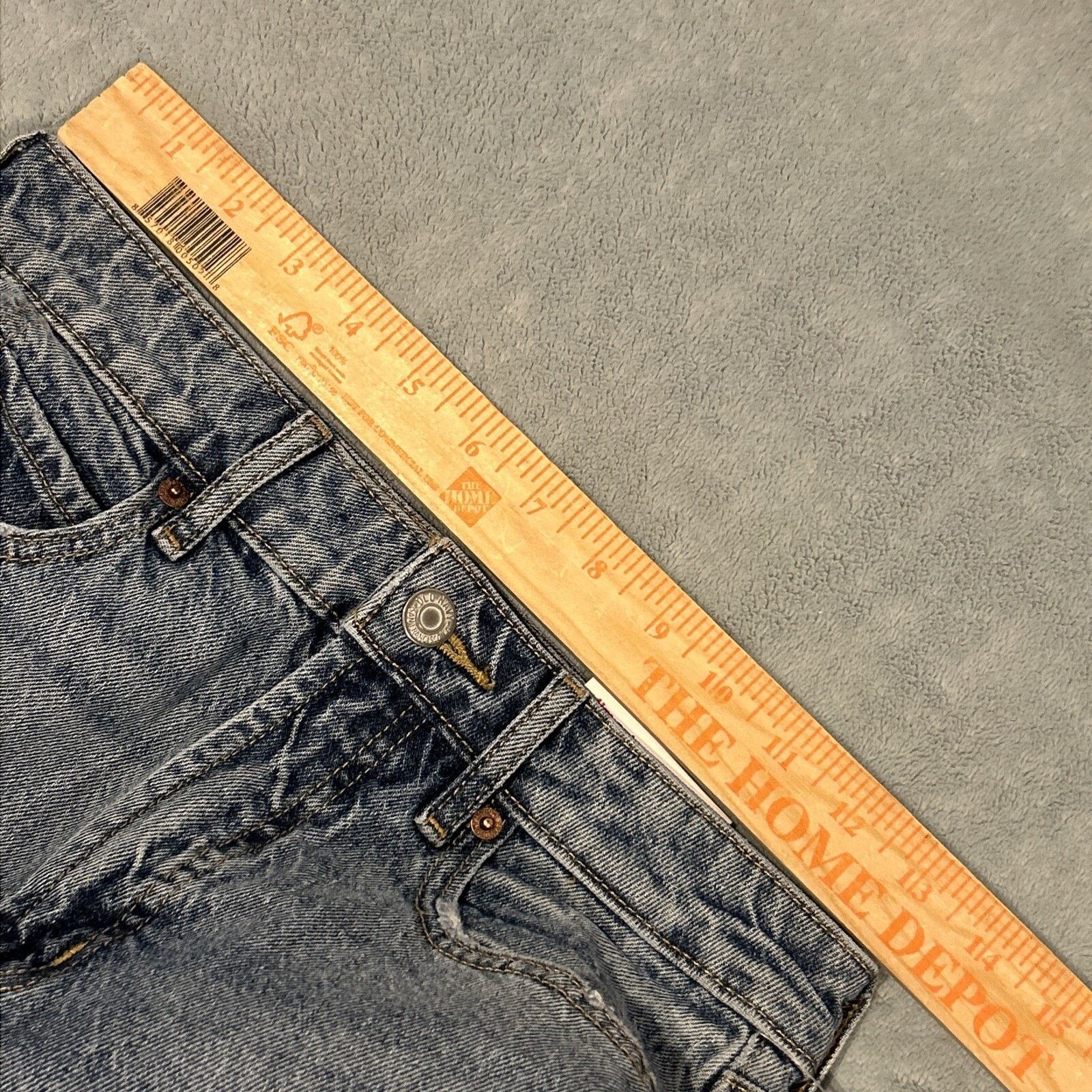 Old Navy Beyond Baggy Jeans Womens Sz 0 27x30 Hamilton Loose Relax Size 25" / US 0 / IT 36 - 7 Thumbnail