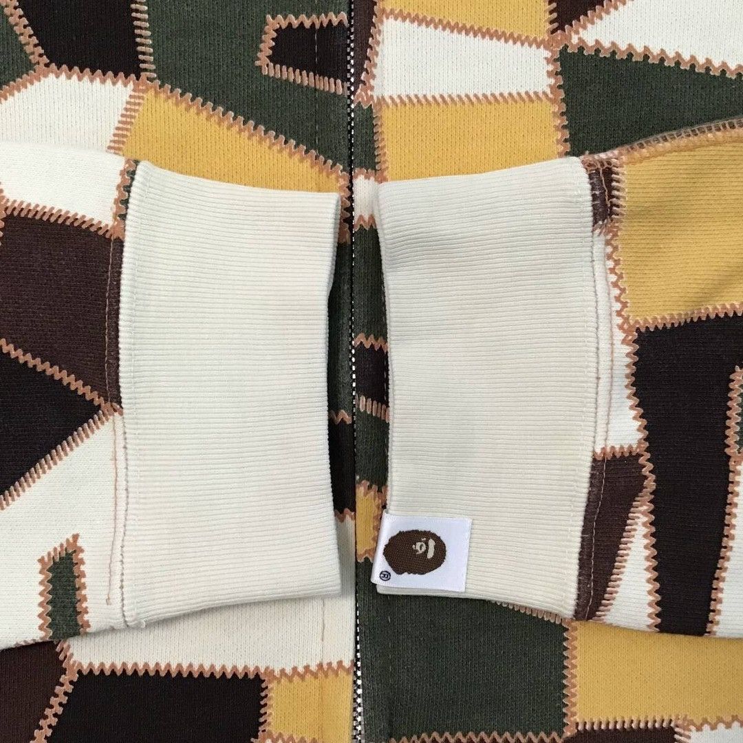 Bape × Nigo BAPE Patchwork camo full zip hoodie a bathing ape NIGO Size US M / EU 48-50 / 2 - 5 Thumbnail