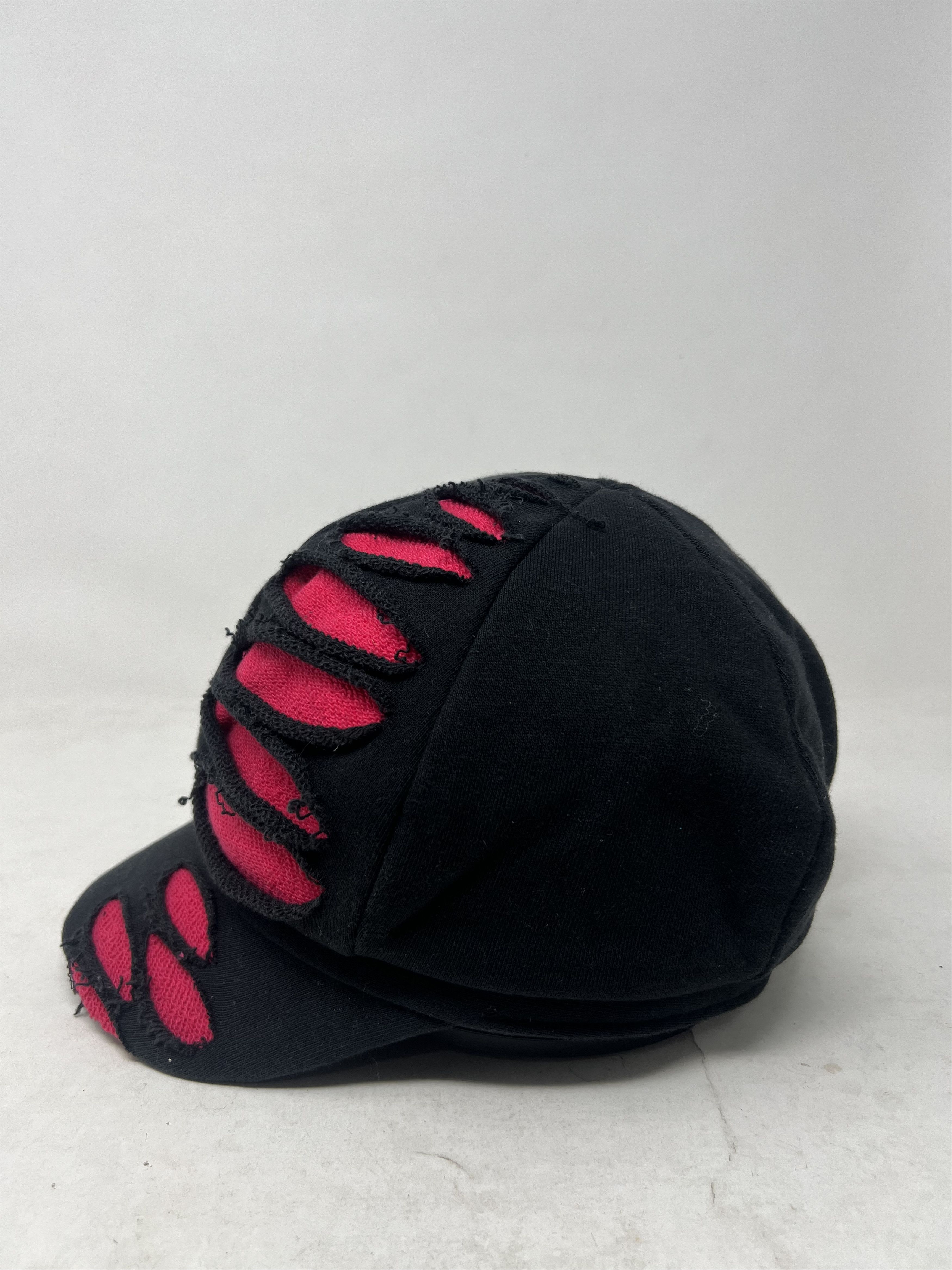 Japanese Brand Distressed Newsboy Cap Shredded Size ONE SIZE - 2 Thumbnail