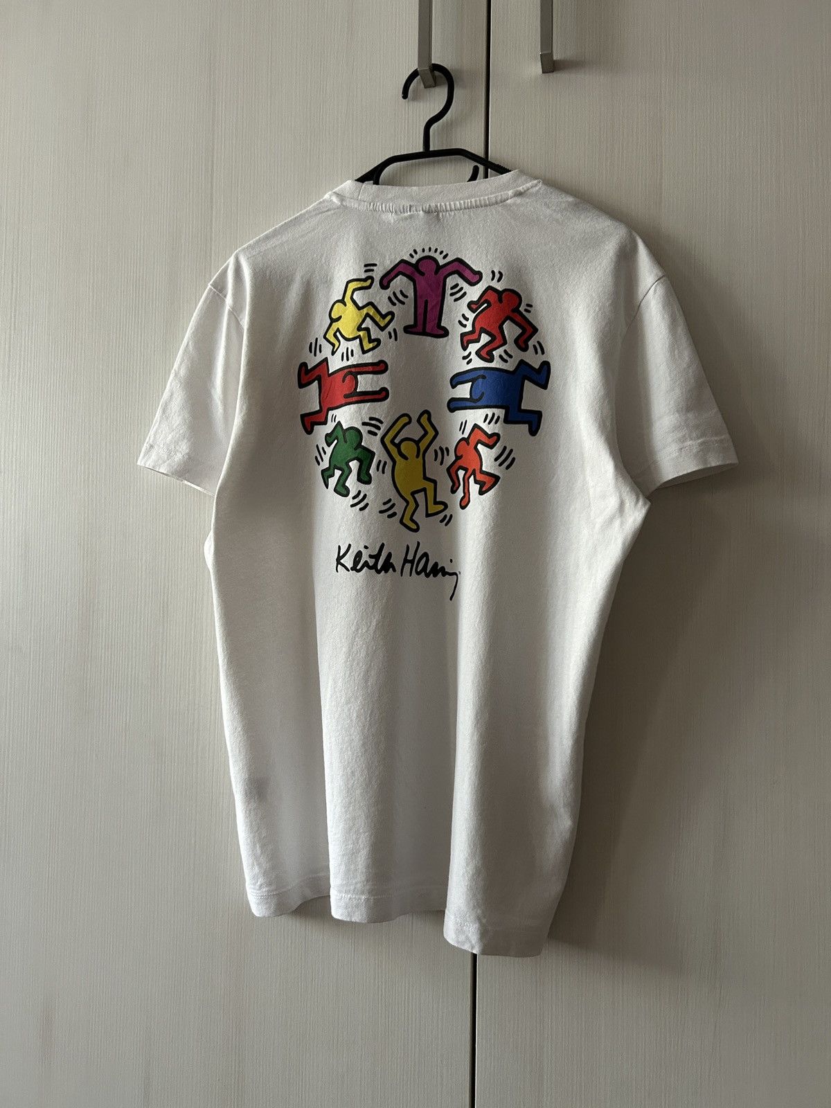 Keith Haring Vintage Keith Haring big logo shirts mens y2k Size US M / EU 48-50 / 2 - 1 Thumbnail