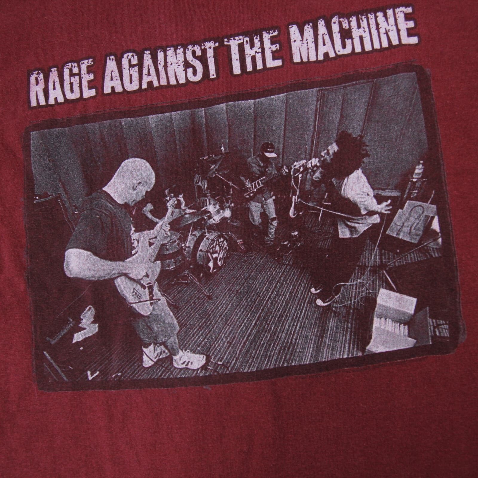 Vintage Vintage 1997 Rage Against the Machine Tour Shirt Size US XL / EU 56 / 4 - 3 Thumbnail