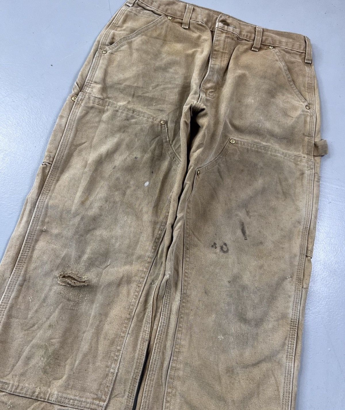 Carhartt Vintage carhartt double knee workwear Size US 31 - 2 Thumbnail