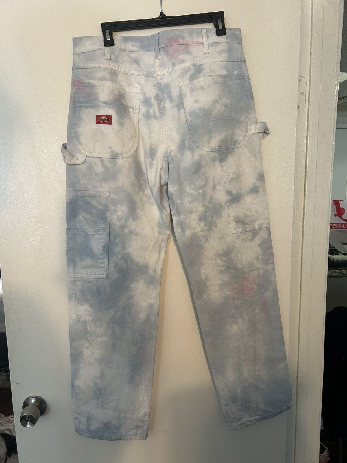 Dickies Dickies Vintage Custom Carpenter Pants - Hand Tie Dyed 34x32 Size US 34 / EU 50 - 3 Thumbnail