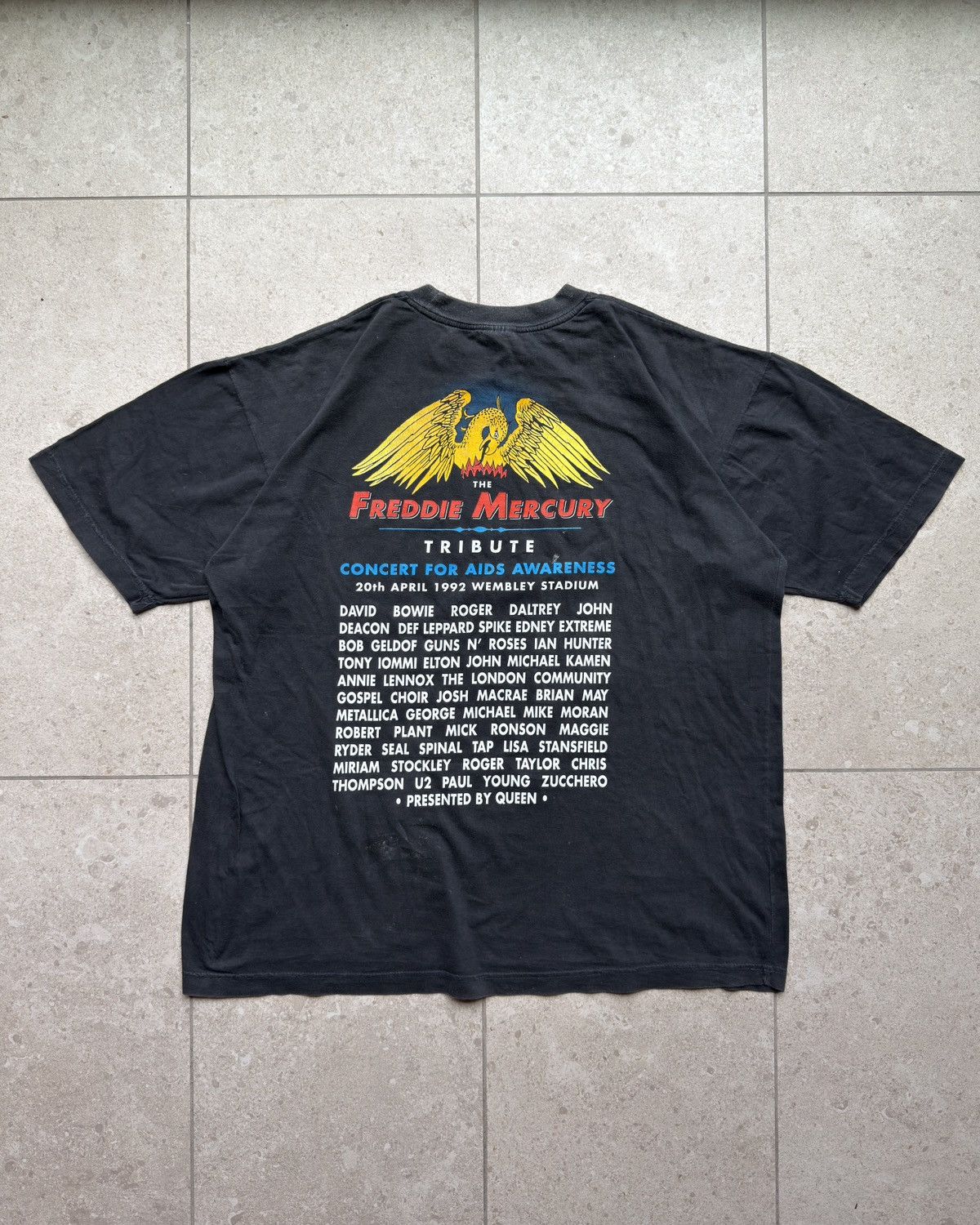 Band Tees 1992 Queen Freddie Mercury Band Tee Size XL / US 12-14 / IT 48-50 - 3 Thumbnail