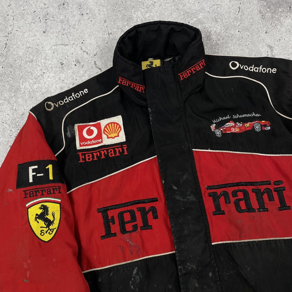 Ferrari × Vintage Vintage Ferrari F1 Michael Schumacher Racing Jacket Size US M / EU 48-50 / 2 - 5 Thumbnail
