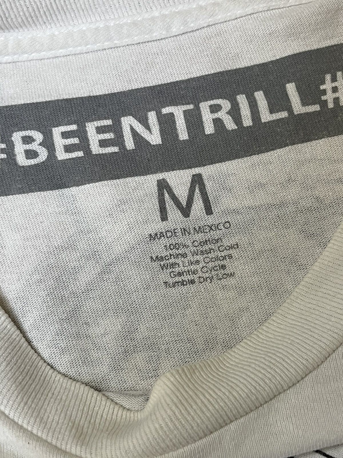 Been Trill sick🔥BEEN TRILL distressed long sleeve tee shirt Size US M / EU 48-50 / 2 - 11 Thumbnail