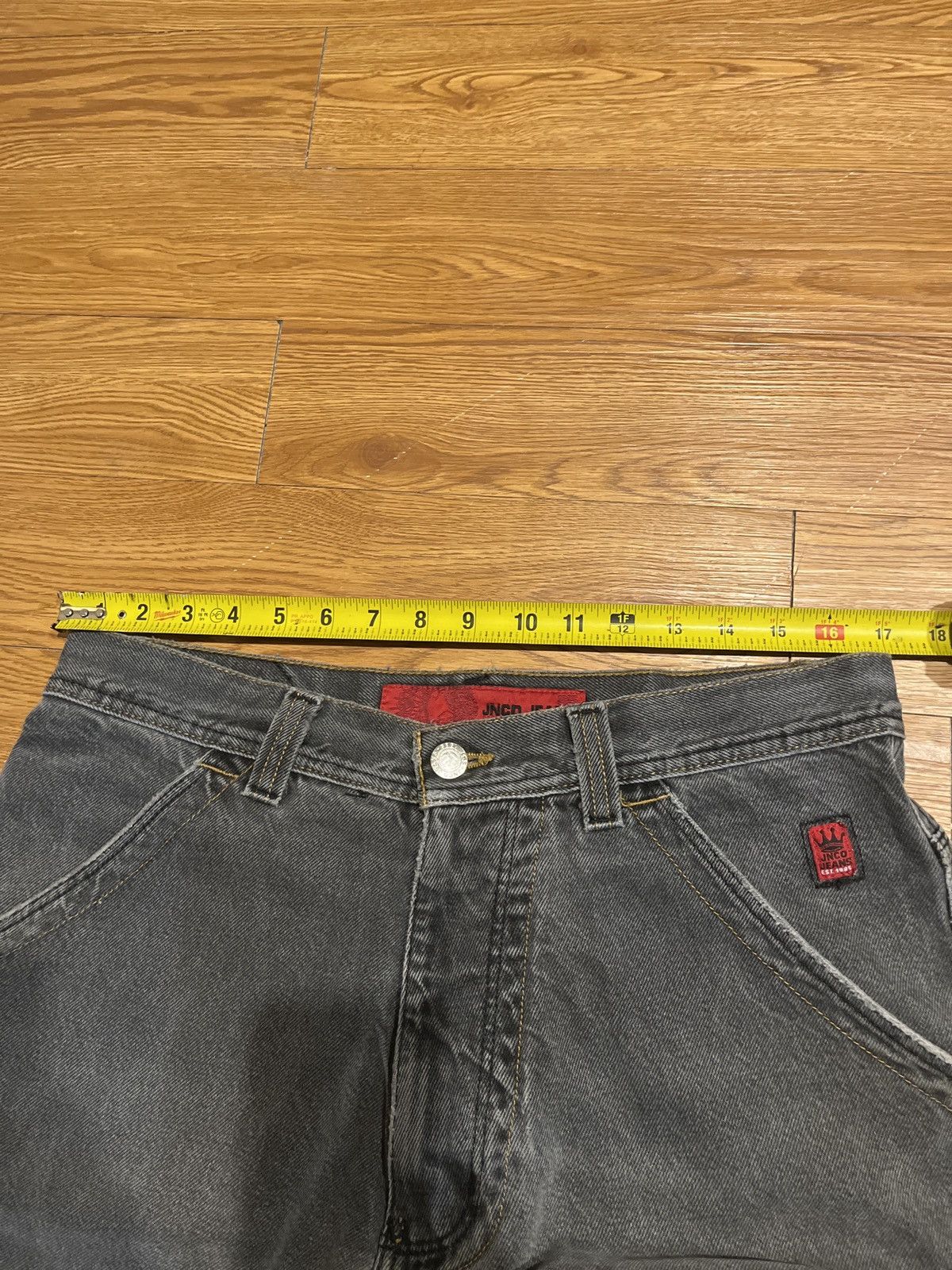 JNCO crazy baggy grey vintage jnco royal jeans EDIT, I FIXED HEMS Size US 34 / EU 50 - 5 Thumbnail