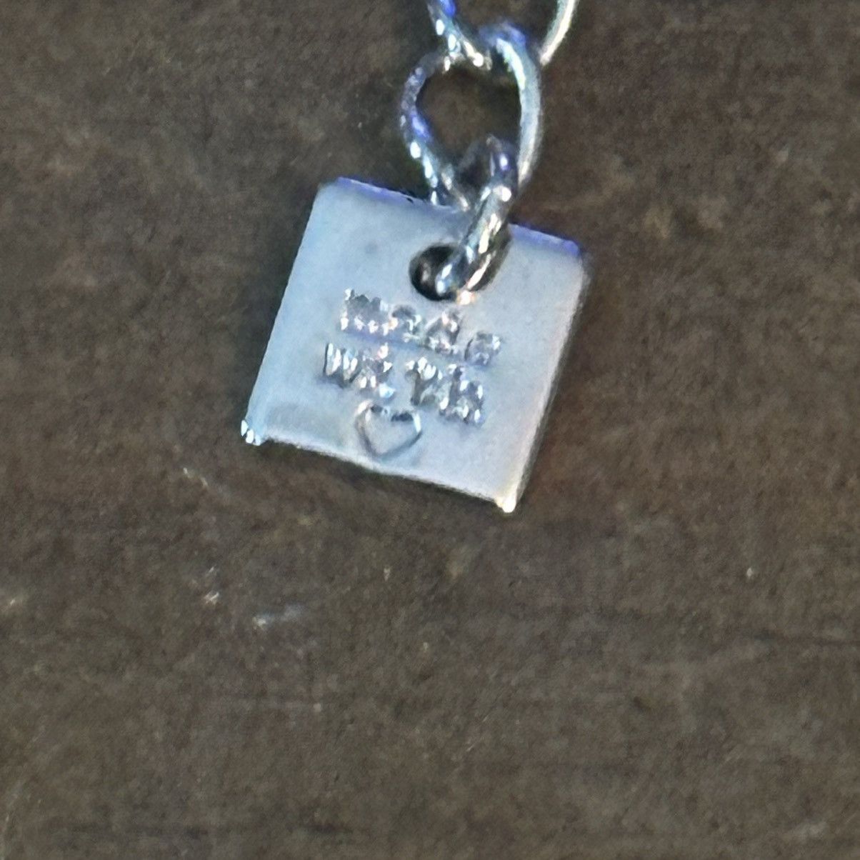 Other Cai silver tone sideway initial letter H necklace Size ONE SIZE - 3 Thumbnail