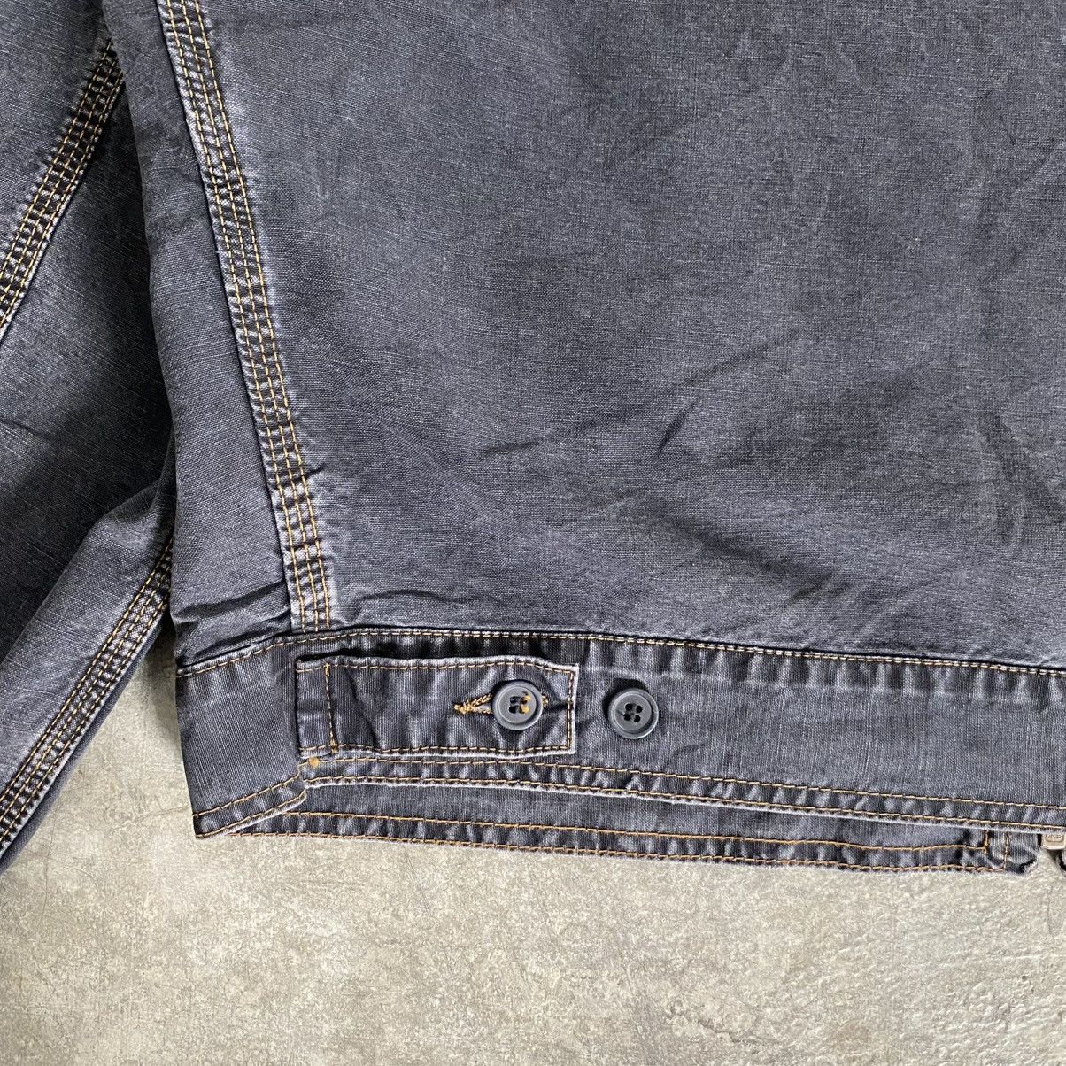 Harley Davidson Vintage 1990’s Harley Davidson Faded Black Boxy Work Jacket Size US M / EU 48-50 / 2 - 14 Thumbnail