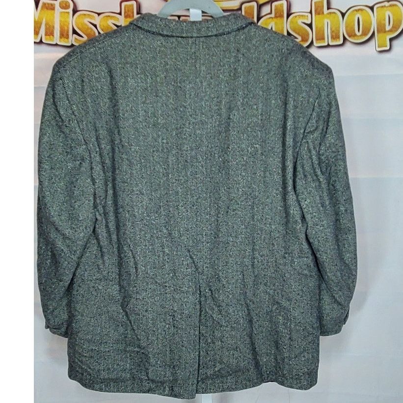 Other Gianfranco Ruffini Blazer Camel Hair Blend Grey Italy L-46 Size US L / EU 52-54 / 3 - 3 Thumbnail