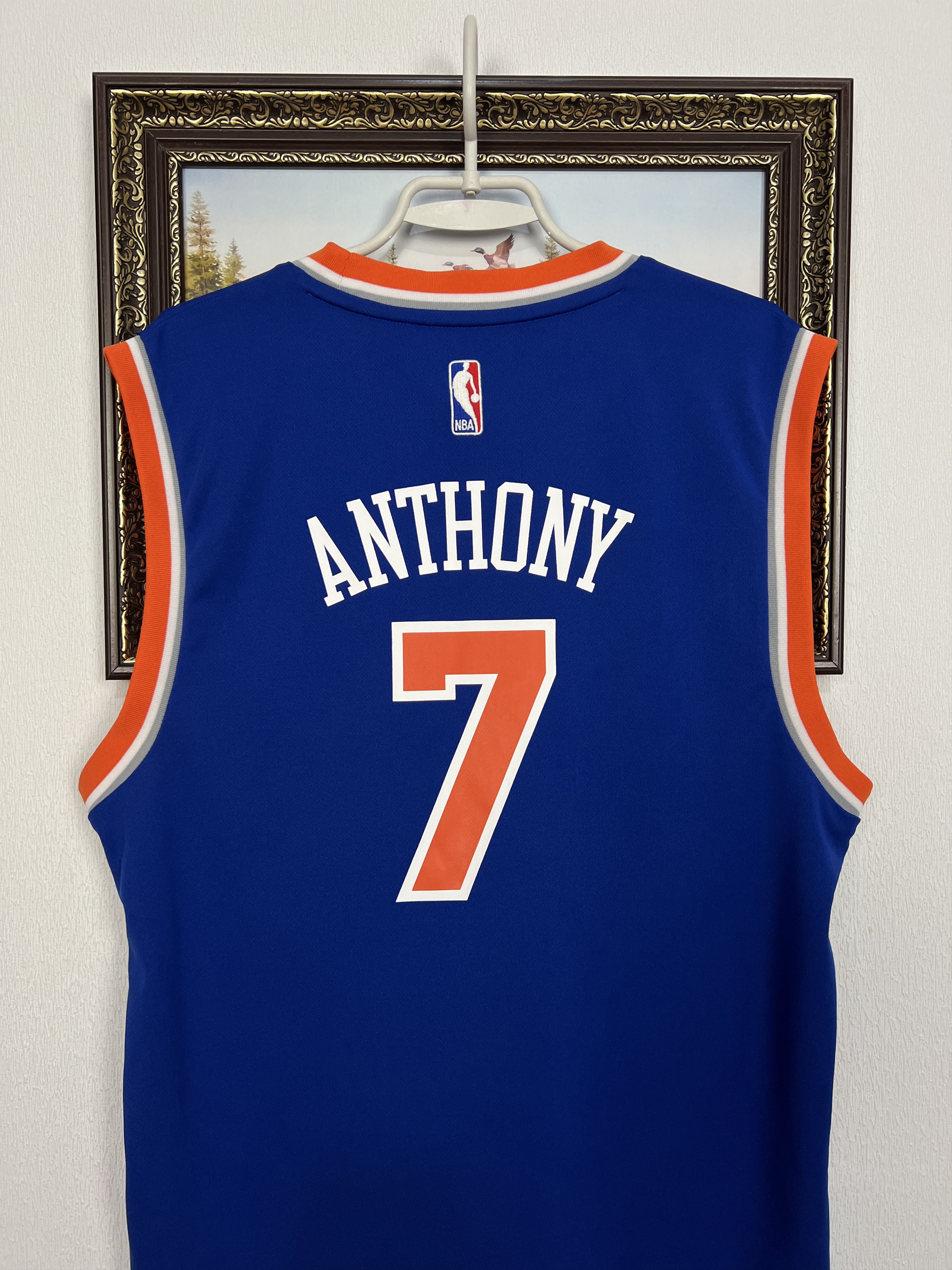 Adidas Vintage New York Knicks #7 Anthony NBA Jersey Shirt Rare Size US M / EU 48-50 / 2 - 9 Thumbnail