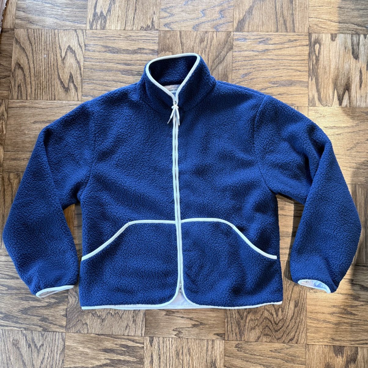 Every Other Thursday High Pile Fleece Jacket - Navy Size US L / EU 52-54 / 3 - 1 Thumbnail