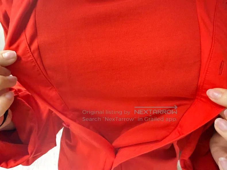 Balenciaga Balenciaga Red long sleeve shirt Size US XL / EU 56 / 4 - 5 Thumbnail