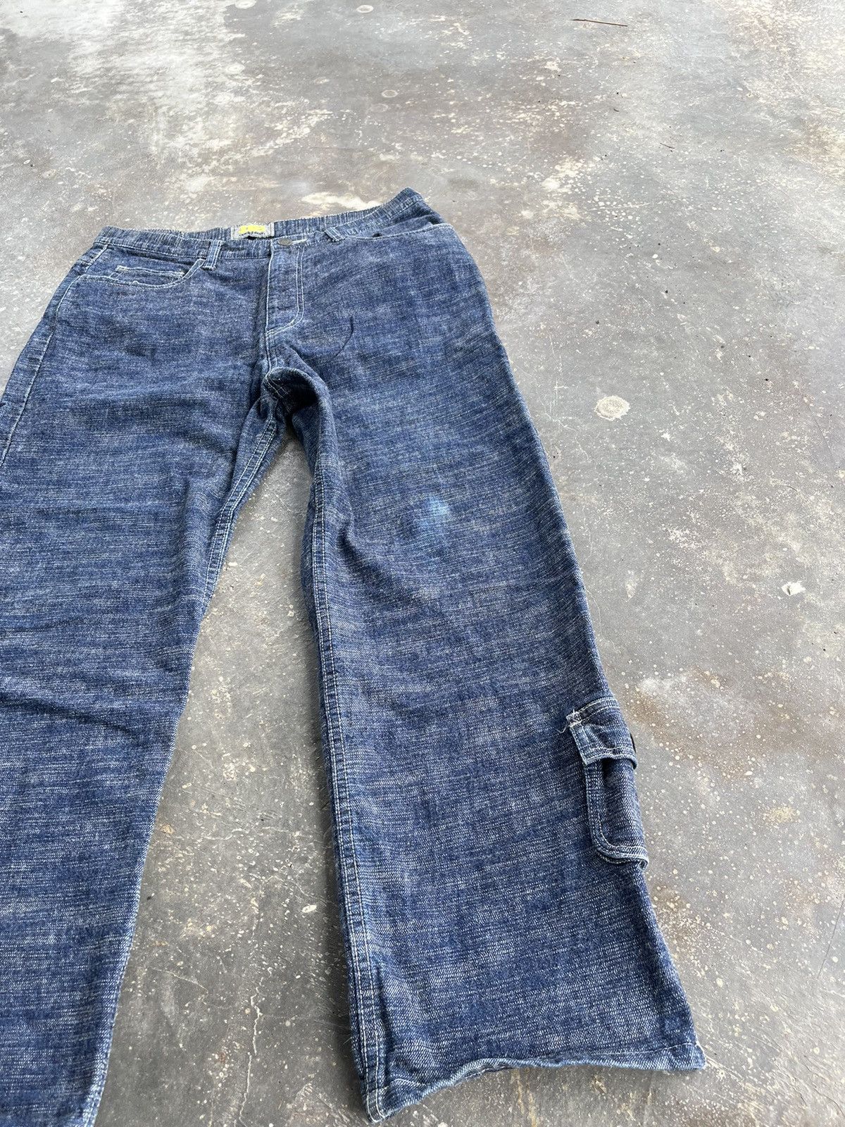 If Six Was Nine × Japanese Brand × Vintage Baggy Hysteric Inspired Slubby Denim Size US 31 - 14 Thumbnail