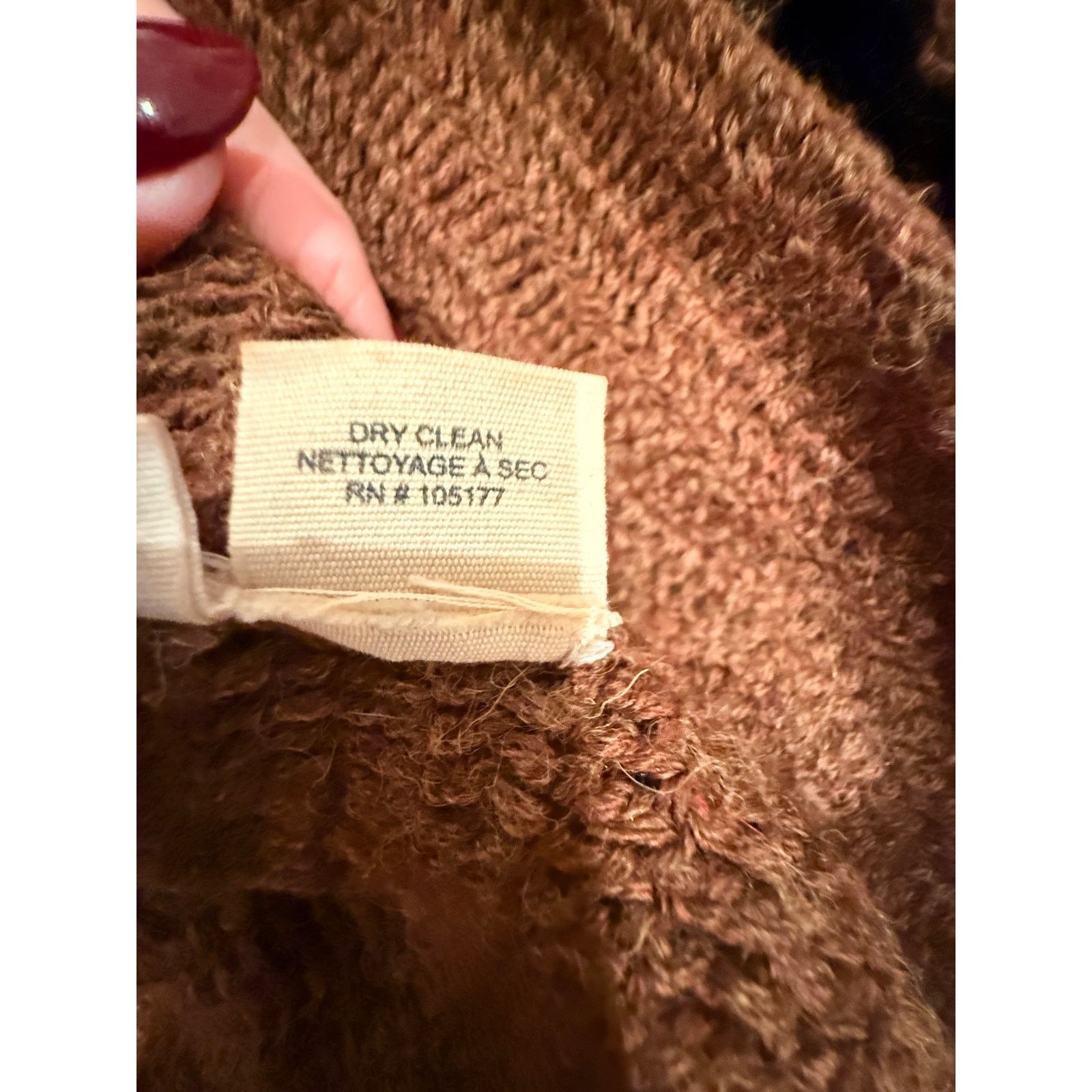Ulla Johnson Ulla Johnson Alpaca Fringe Knit Sweater – Brown – Size P Size S / US 4 / IT 40 - 6 Thumbnail