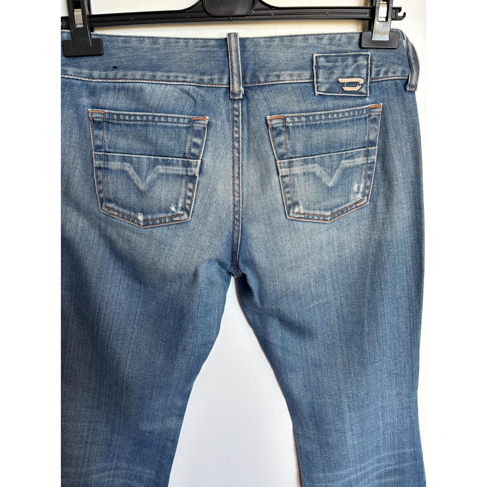 Diesel Diesel Industry Jeans W27 Italy Y2K Medium Wash Zip Straight Size US 27 - 7 Thumbnail