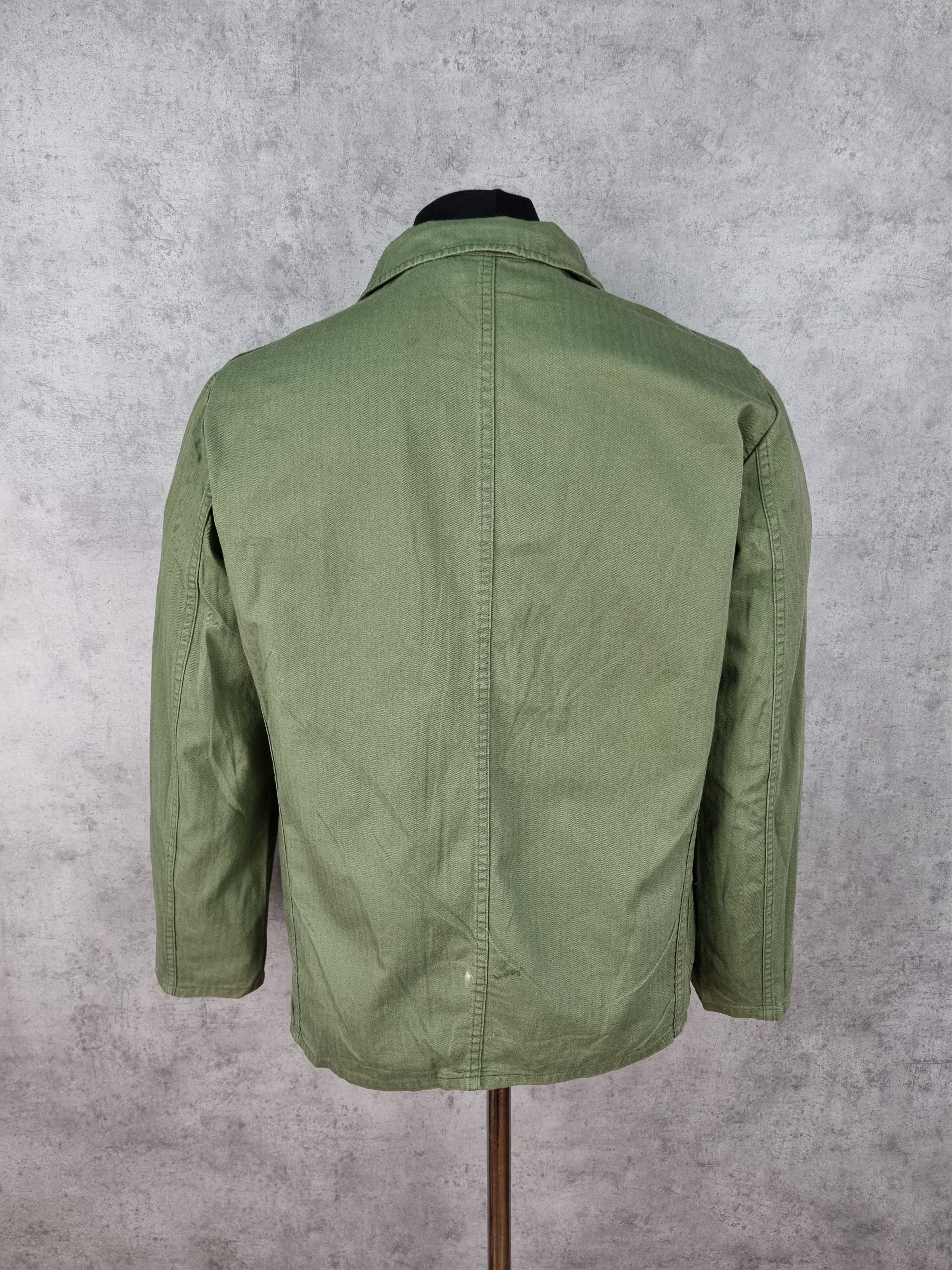 Le Laboureur × Vetra 90s Sanfor Worker Military French Chore Light Jacket Size US M / EU 48-50 / 2 - 6 Thumbnail
