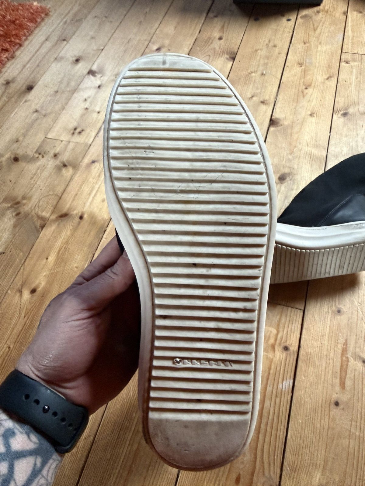 Rick Owens Drkshdw Rick Owens DRKSHDW SOCK Ramones Size US 7 / EU 40 - 9 Thumbnail