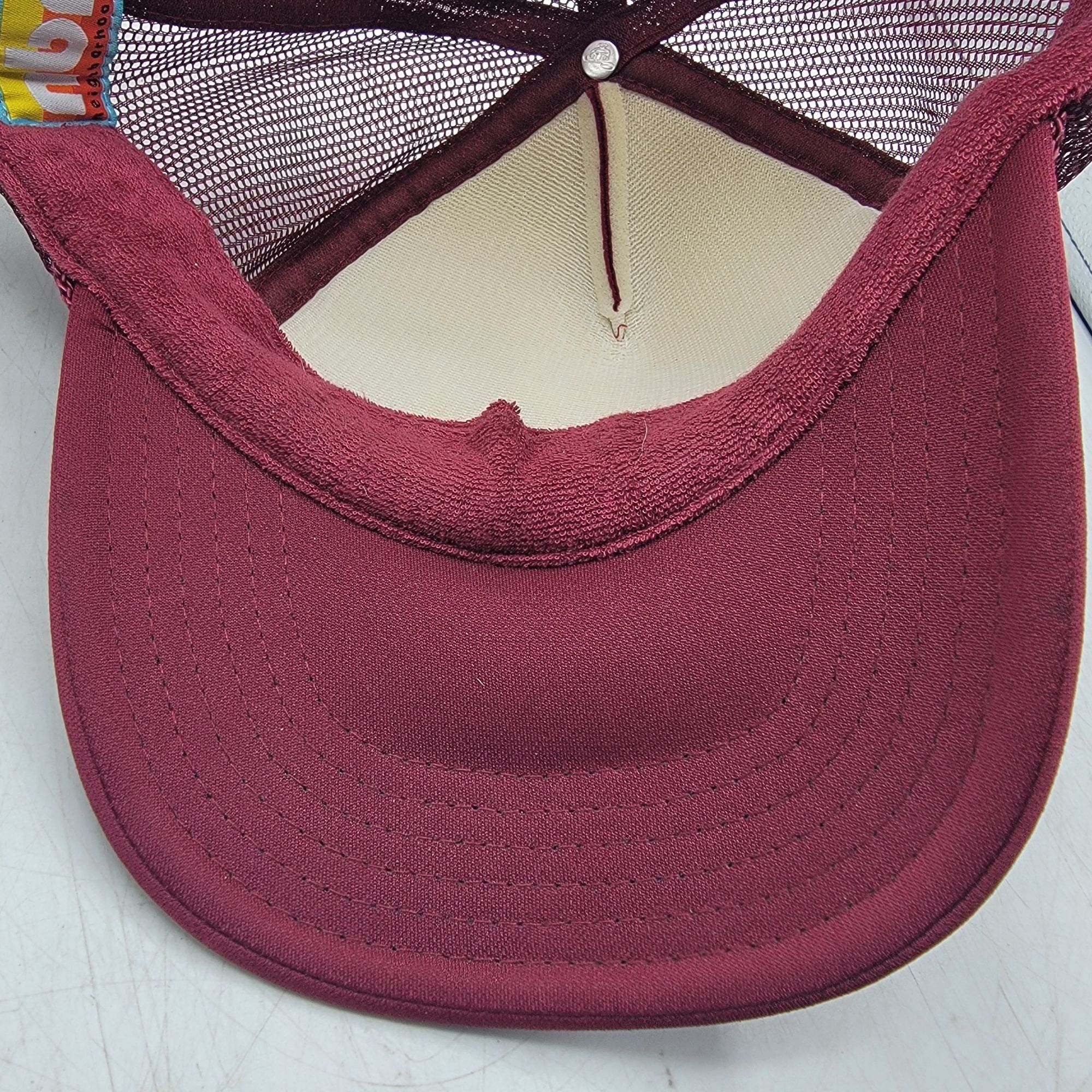 Other Laguna Beach Cheer Burgundy Trucker Hat Cap Glitter Letters Size ONE SIZE - 8 Thumbnail