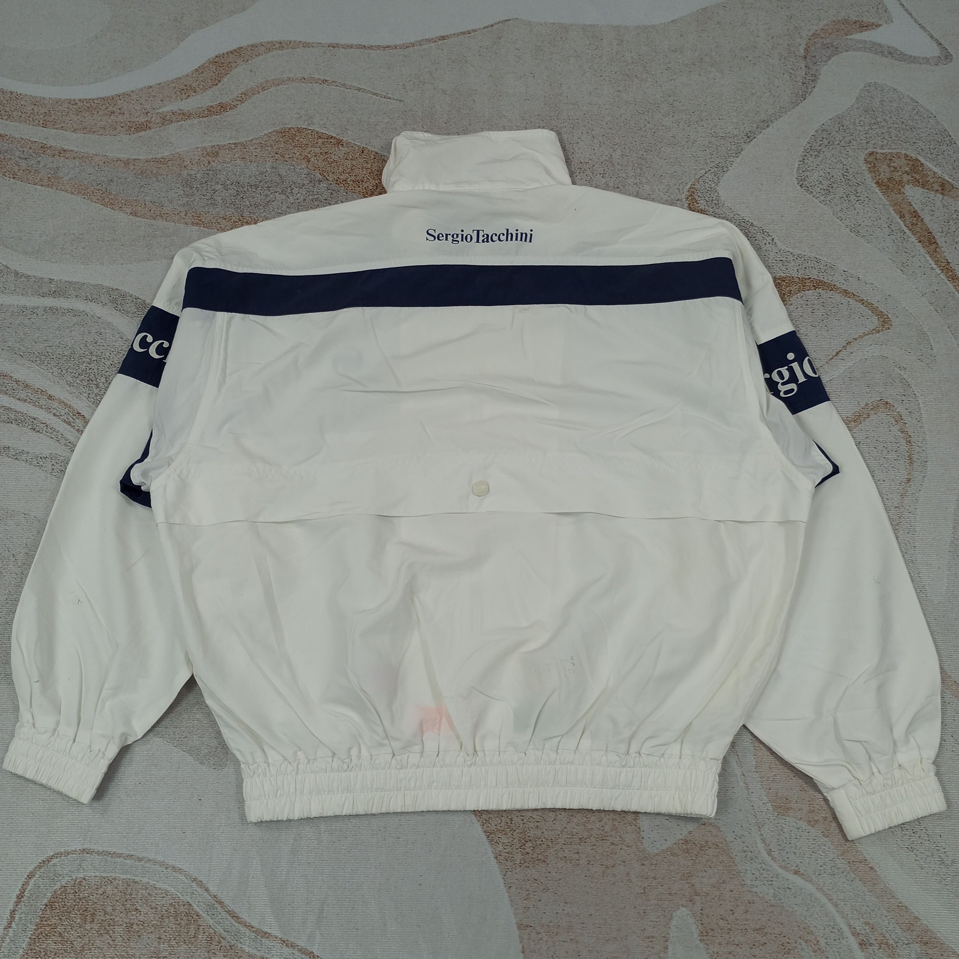 Sergio Tacchini × Vintage Sergio Tacchini Sportswear Jacket c221n27 Size US XL / EU 56 / 4 - 6 Thumbnail