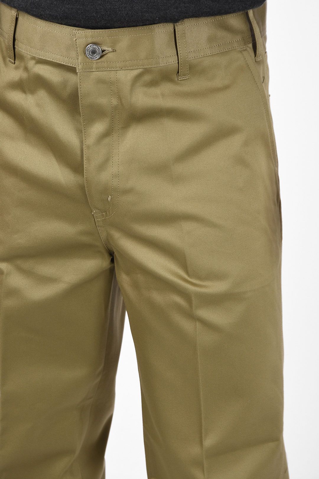 Celine og1mm0825 Cotton Straight Pant In Beige Size US 36 / EU 52 - 3 Thumbnail