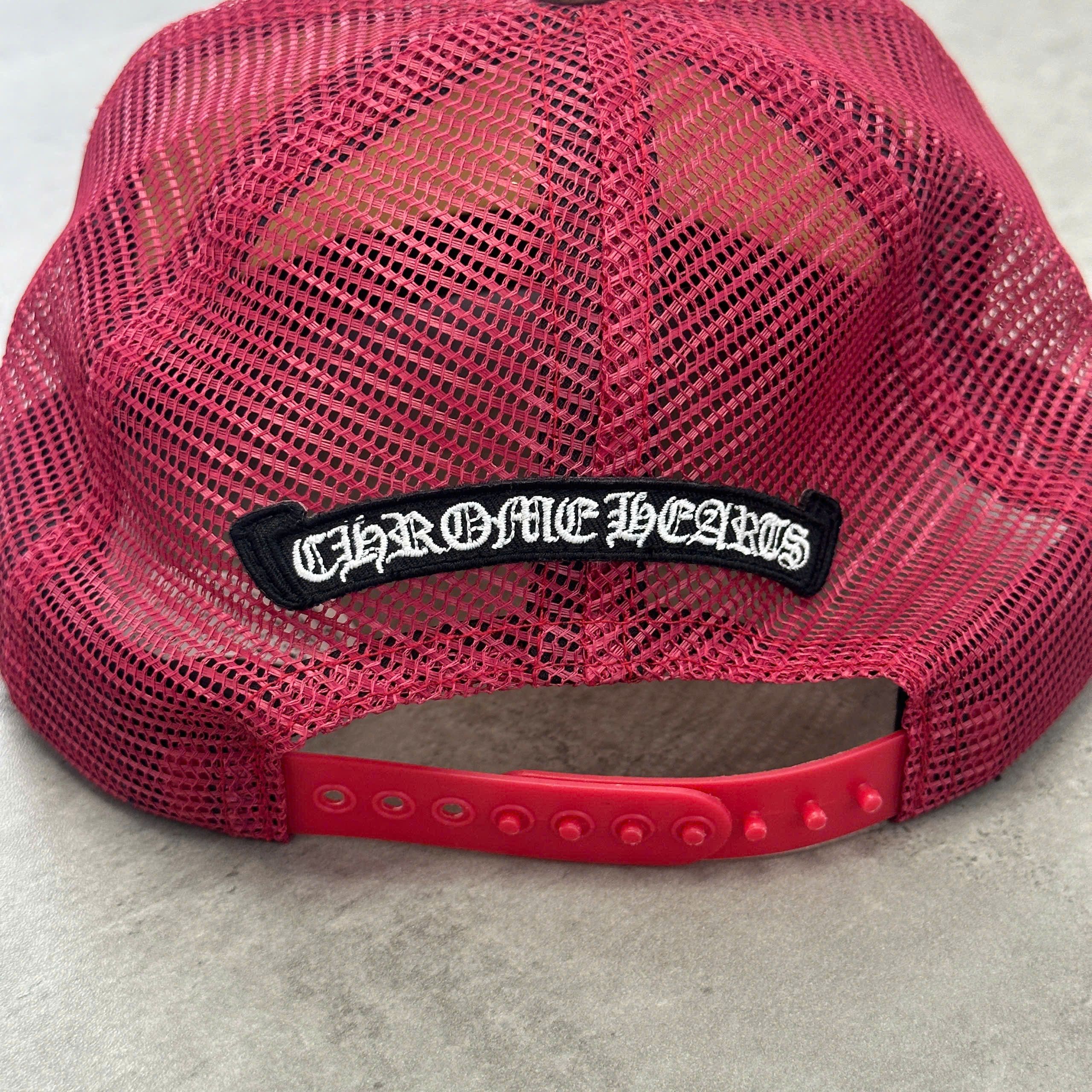 Chrome Hearts CHROME HEARTS King Taco Trucker Hat RED Size ONE SIZE - 4 Thumbnail